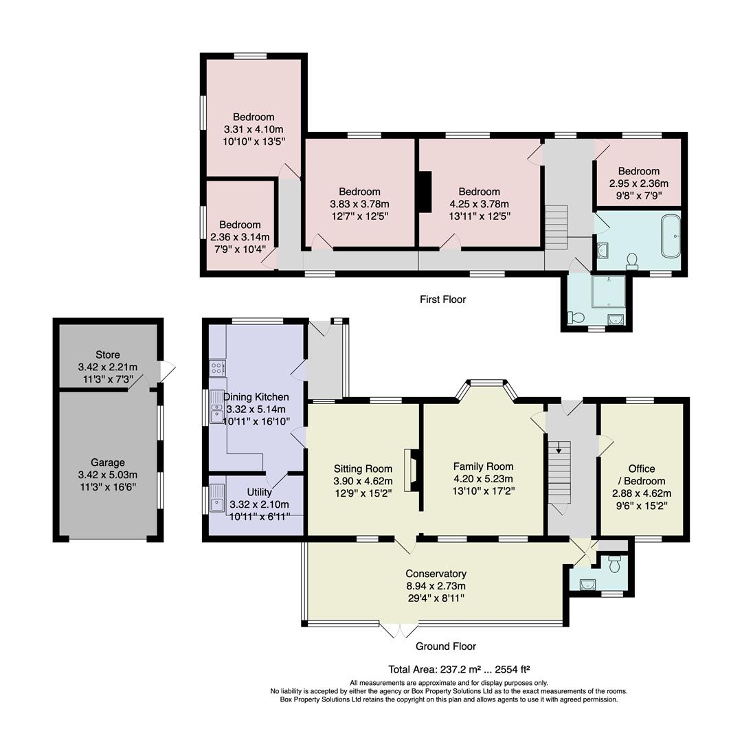 Brook Cottage, Mill Lane, Pool In Wharfedale floorplan