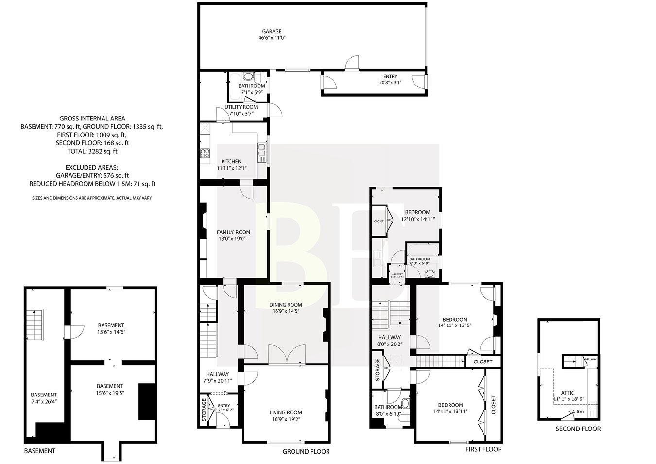 Glandore, Stopford Road, St Helier floorplan