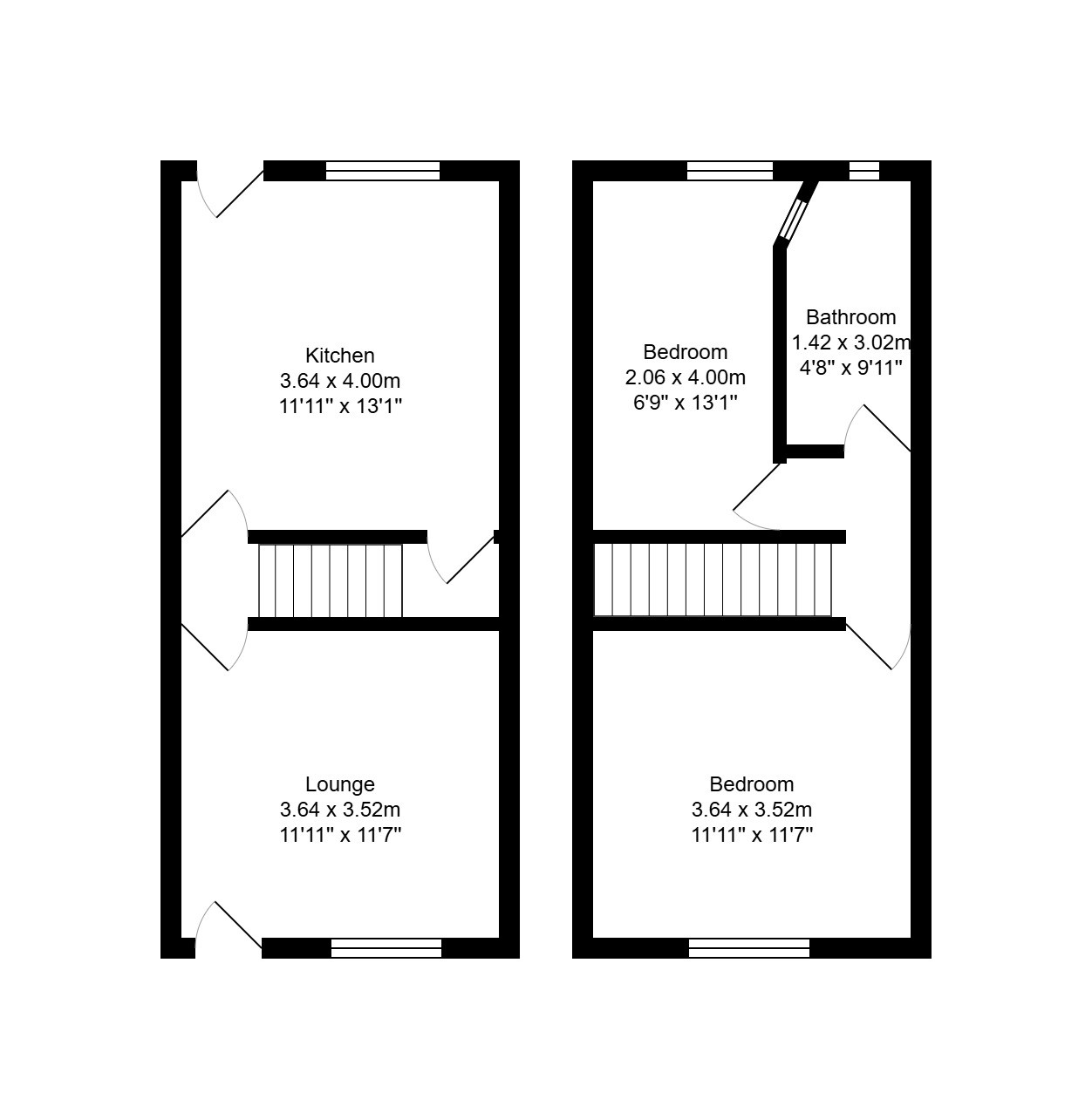 36, Clifton Place, Bradford floorplan