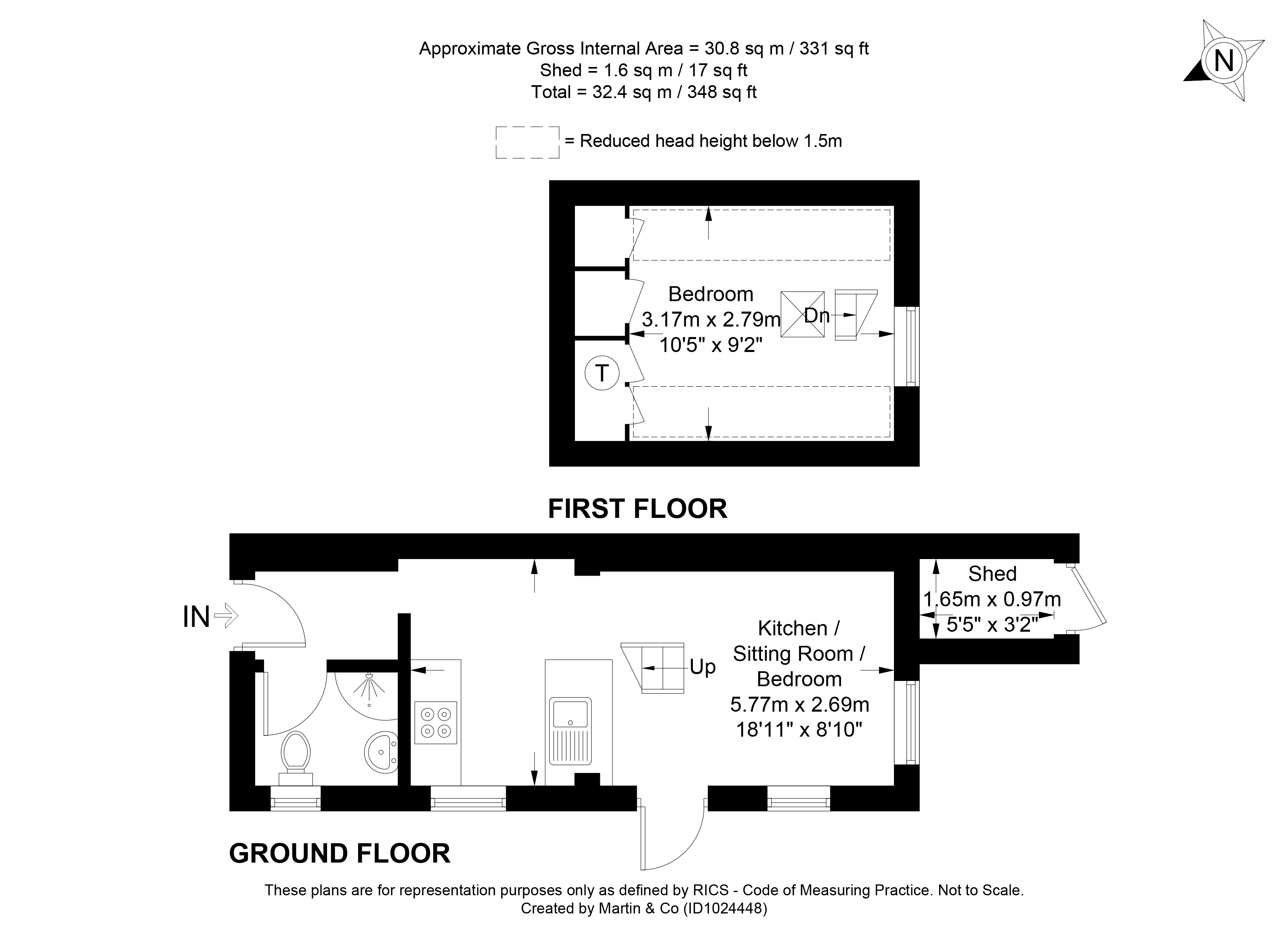 76a, North Walls, Hampshire, England floorplan