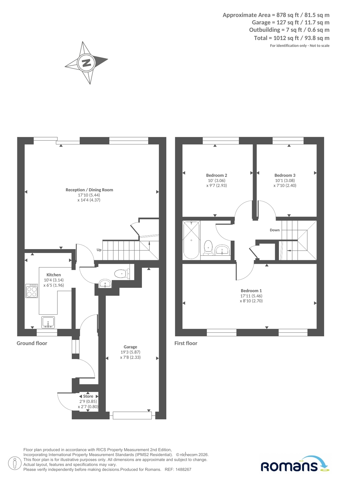114, McCarthy Way, Wokingham floorplan