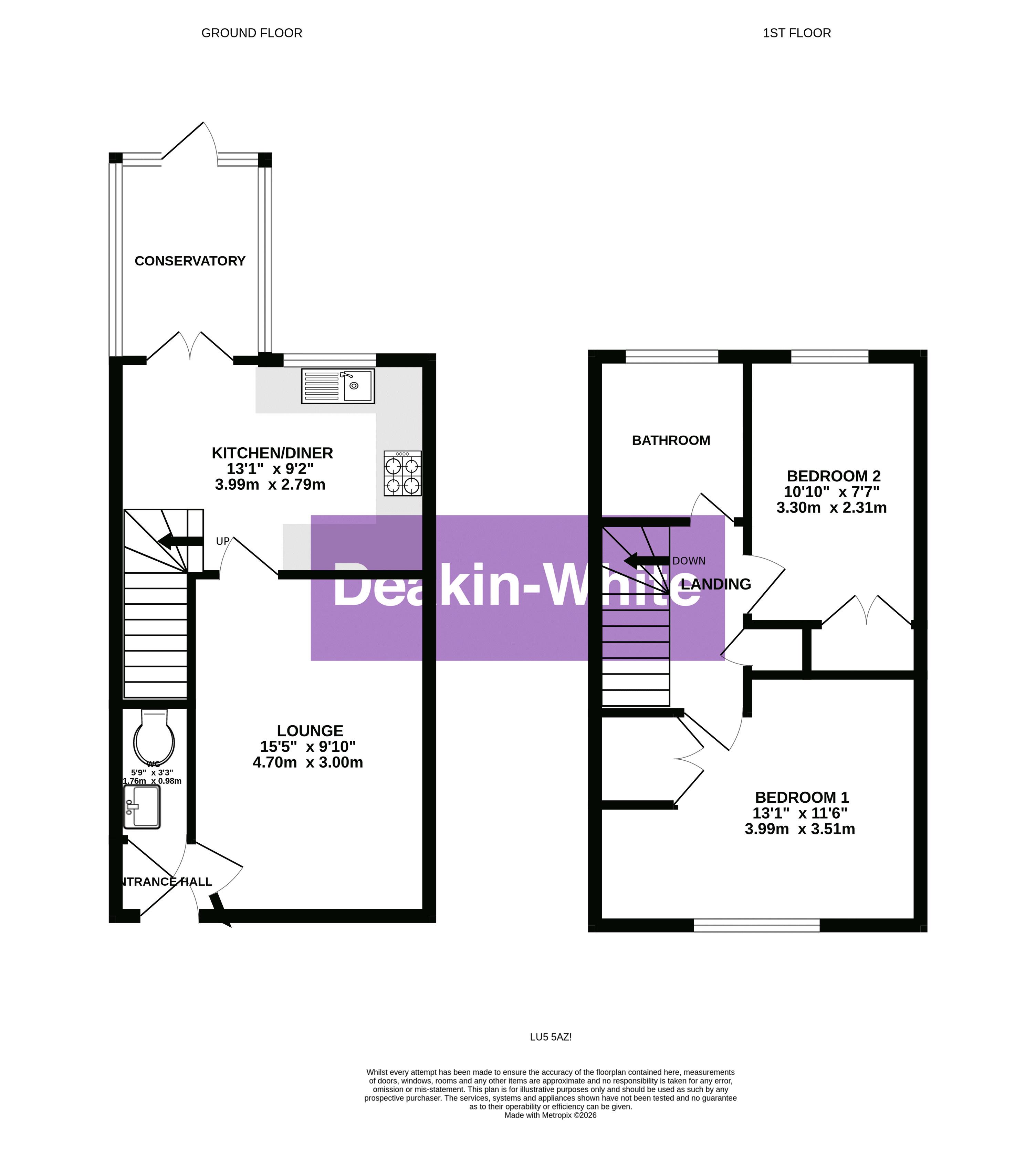Alabaster Avenue, Houghton Regis floorplan