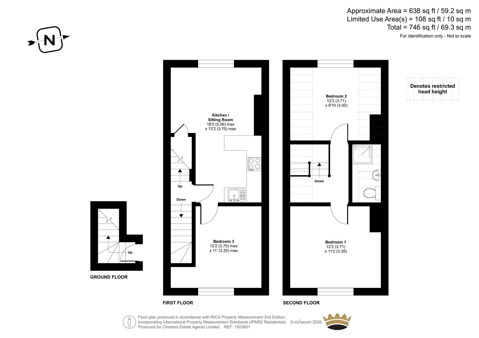 23, North Road, West Sussex floorplan