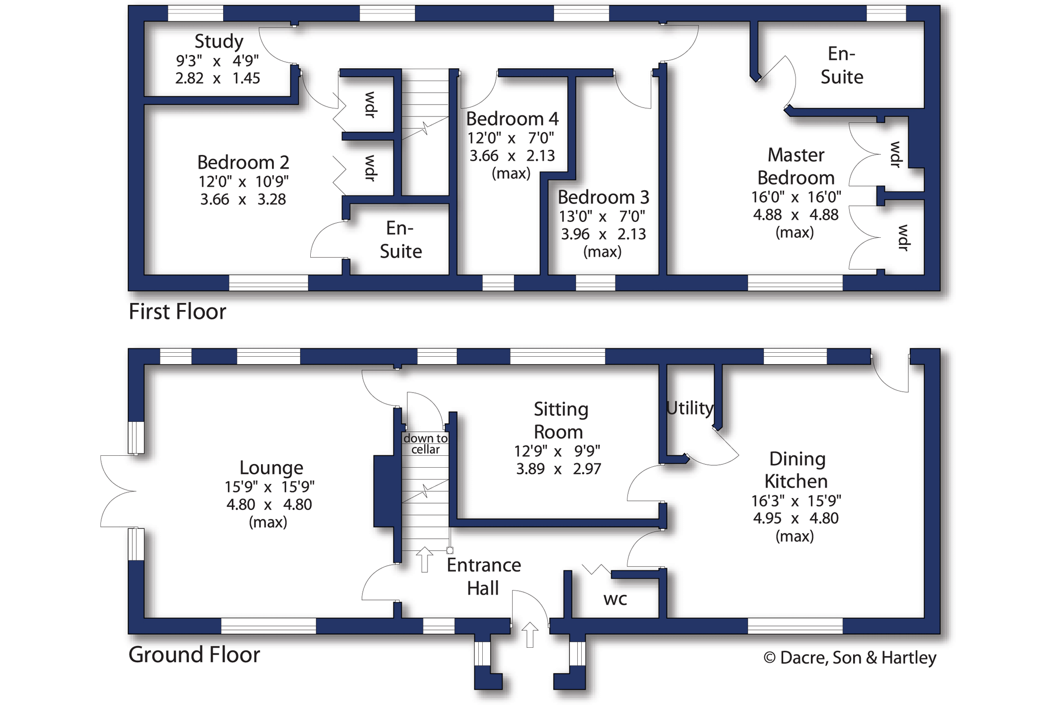 Bleak House,, Lane Side, Bradford floorplan
