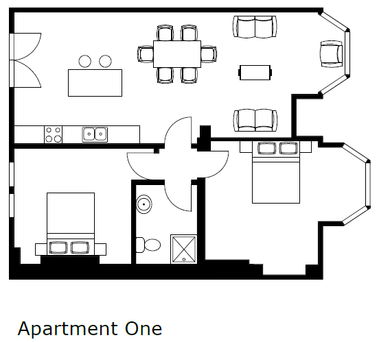 1 The Bath House Apartments,, Runnacleave Road, Devon floorplan