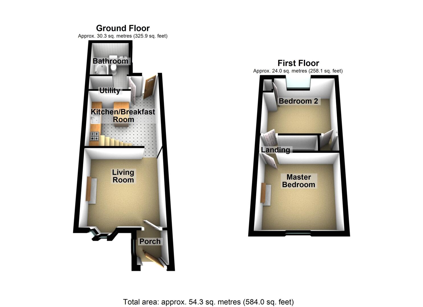101, Woolston Road, Southampton floorplan