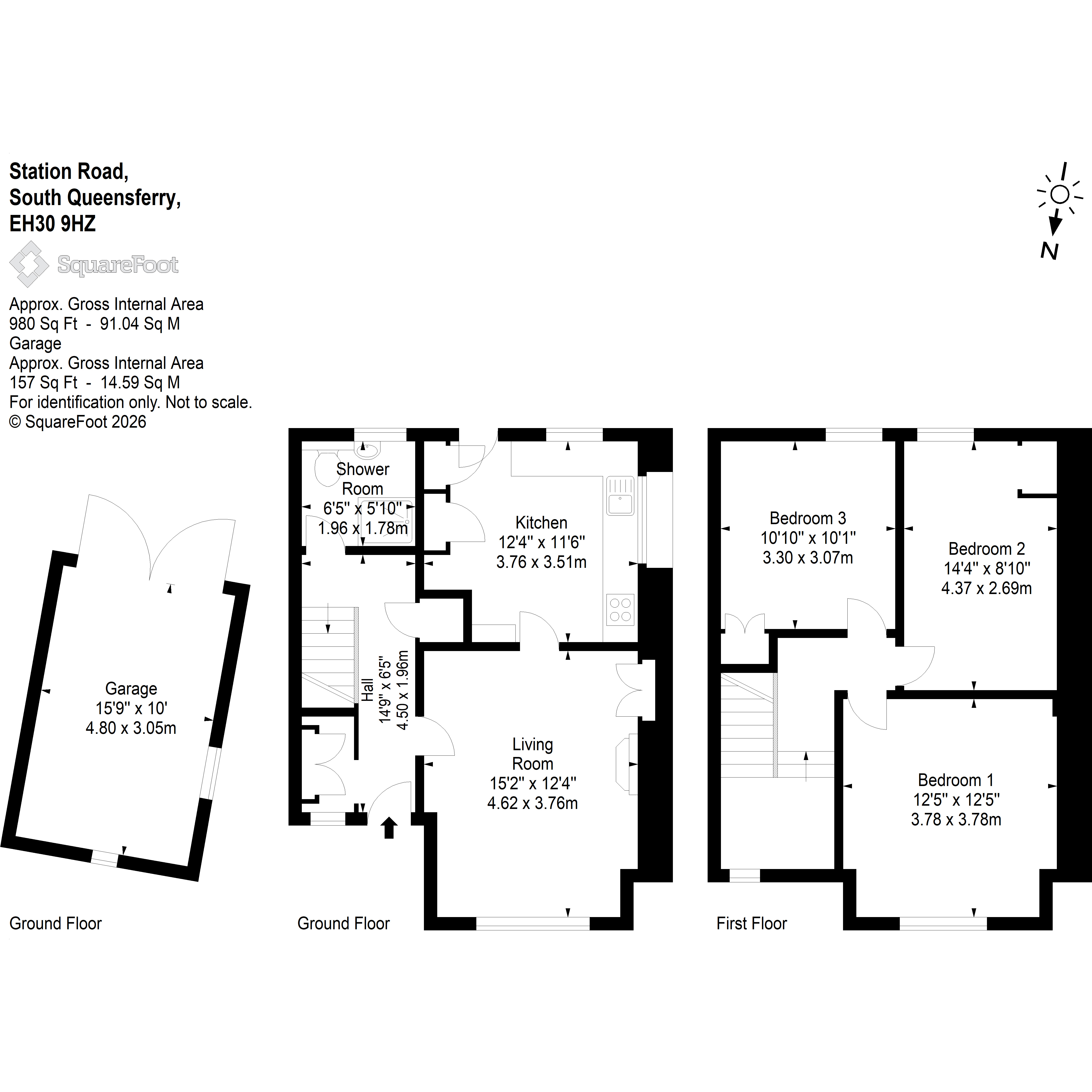 26, Station Road, South Queensferry floorplan