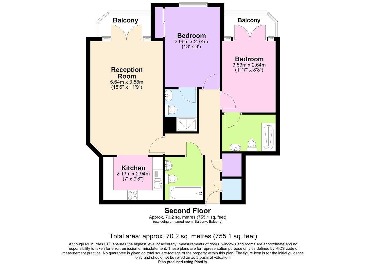 8 Handleys Court, Selden Hill, Hemel Hempstead floorplan