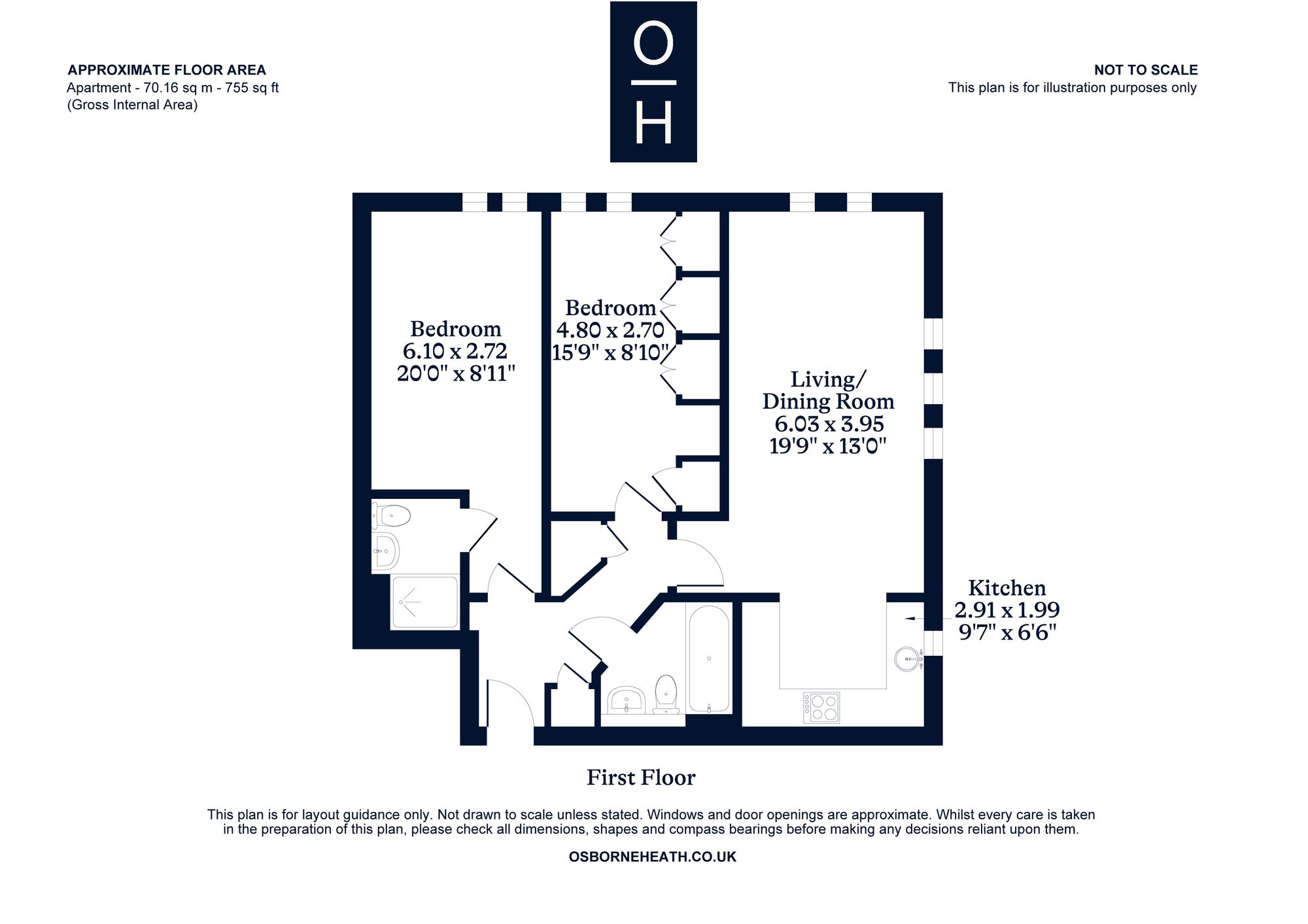 21 Vernon Court London Road, Ascot floorplan
