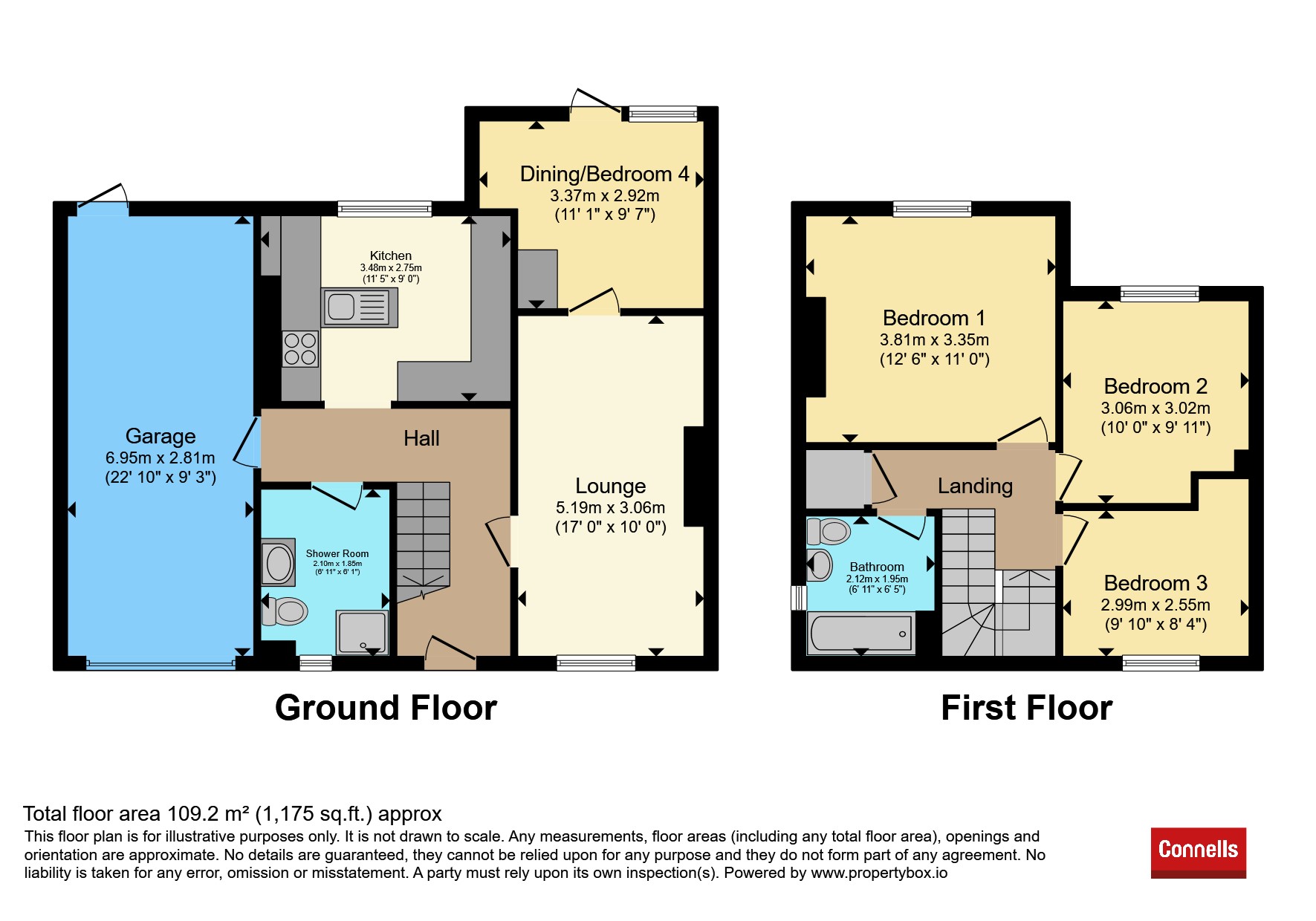8, Beechwood Court, Dunstable floorplan
