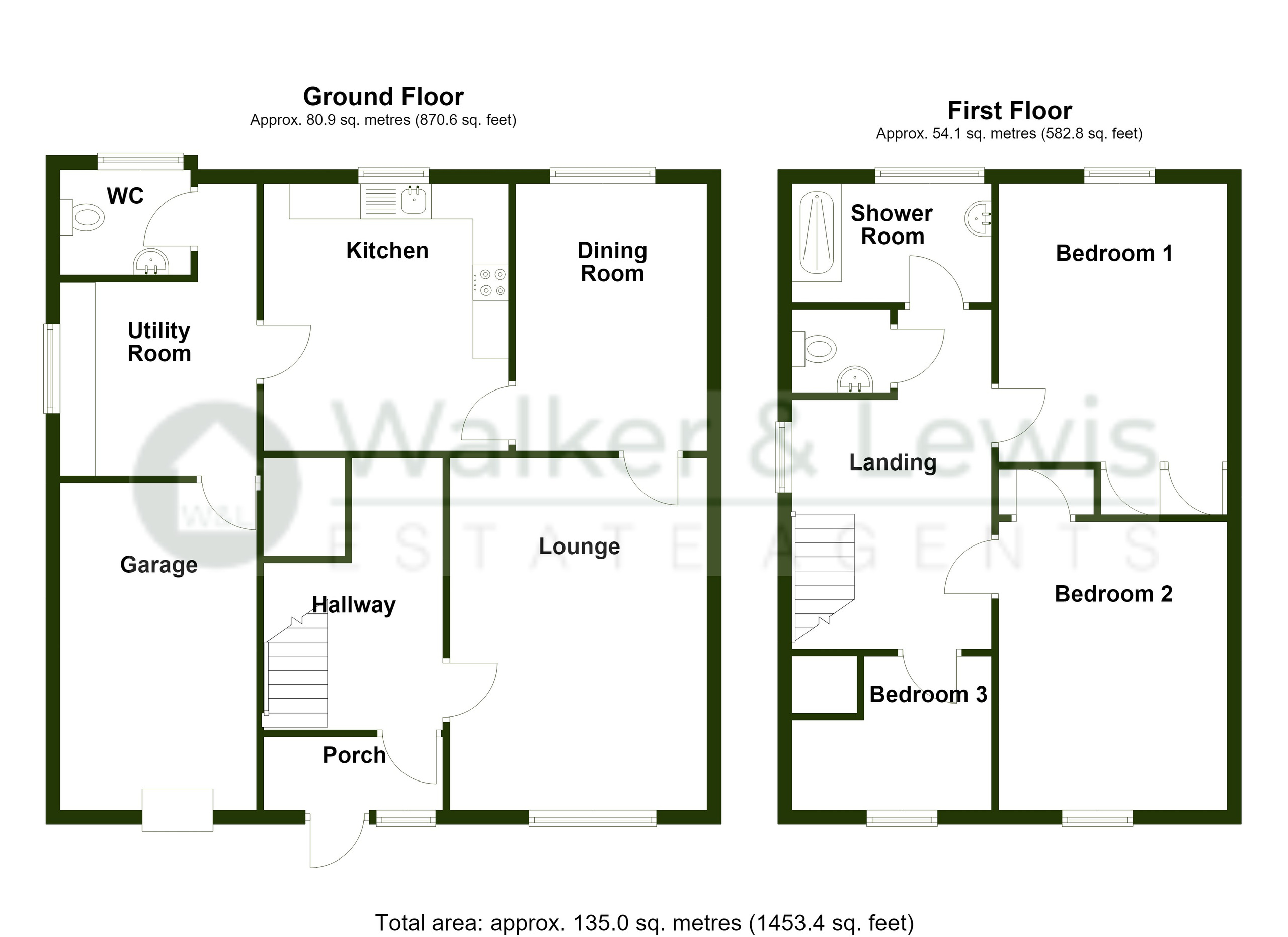 21 Gwaunfarren Close, Merthyr Tydfil floorplan