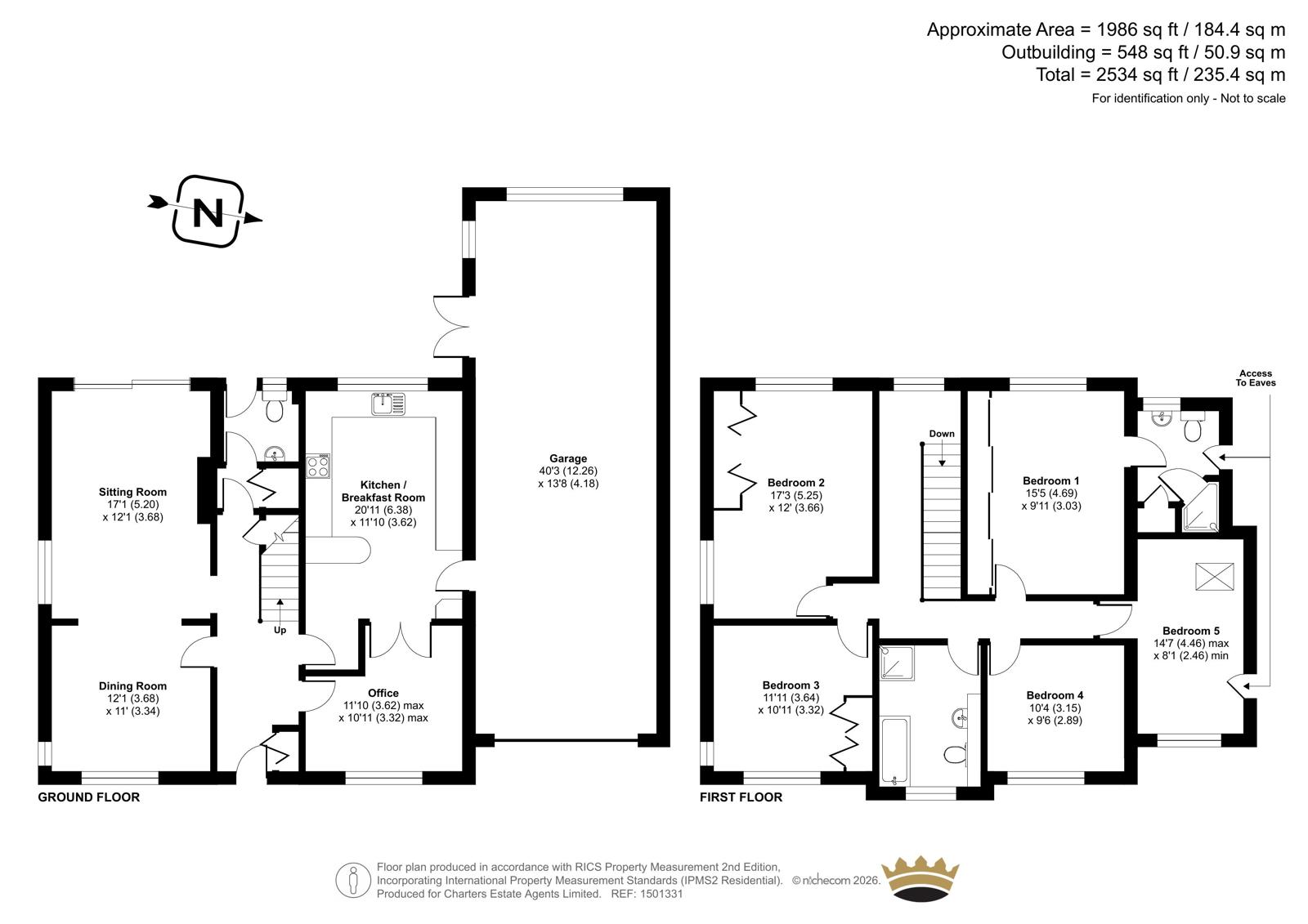 Eldon House, 23, Ferringham Lane, Worthing floorplan