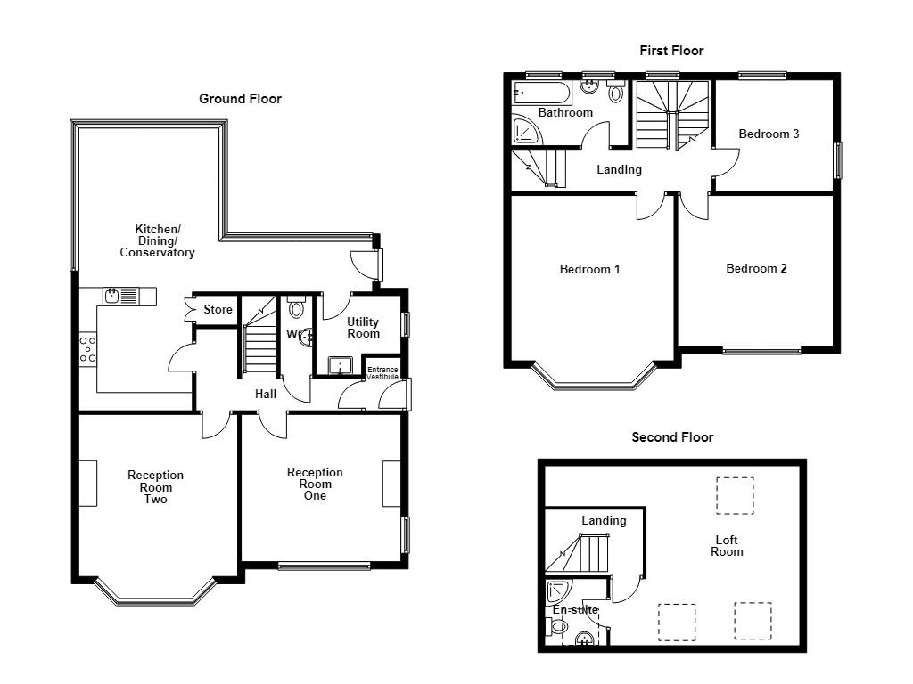 1, Beardwood Drive, Blackburn floorplan