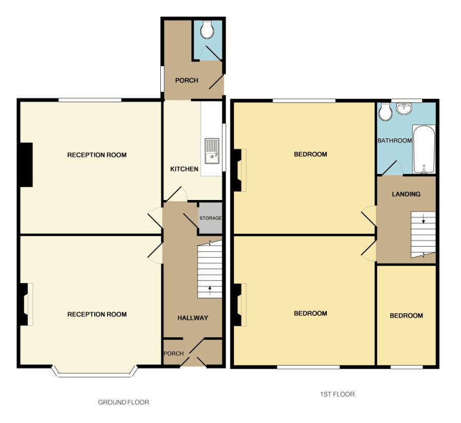 3 Bedrooms Semi-detached house to rent in Post Lane, Endon, Stoke-On-Trent ST9