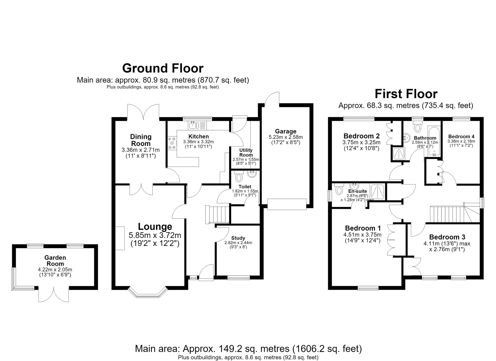 3 Plantation Way, Bury St. Edmunds floorplan