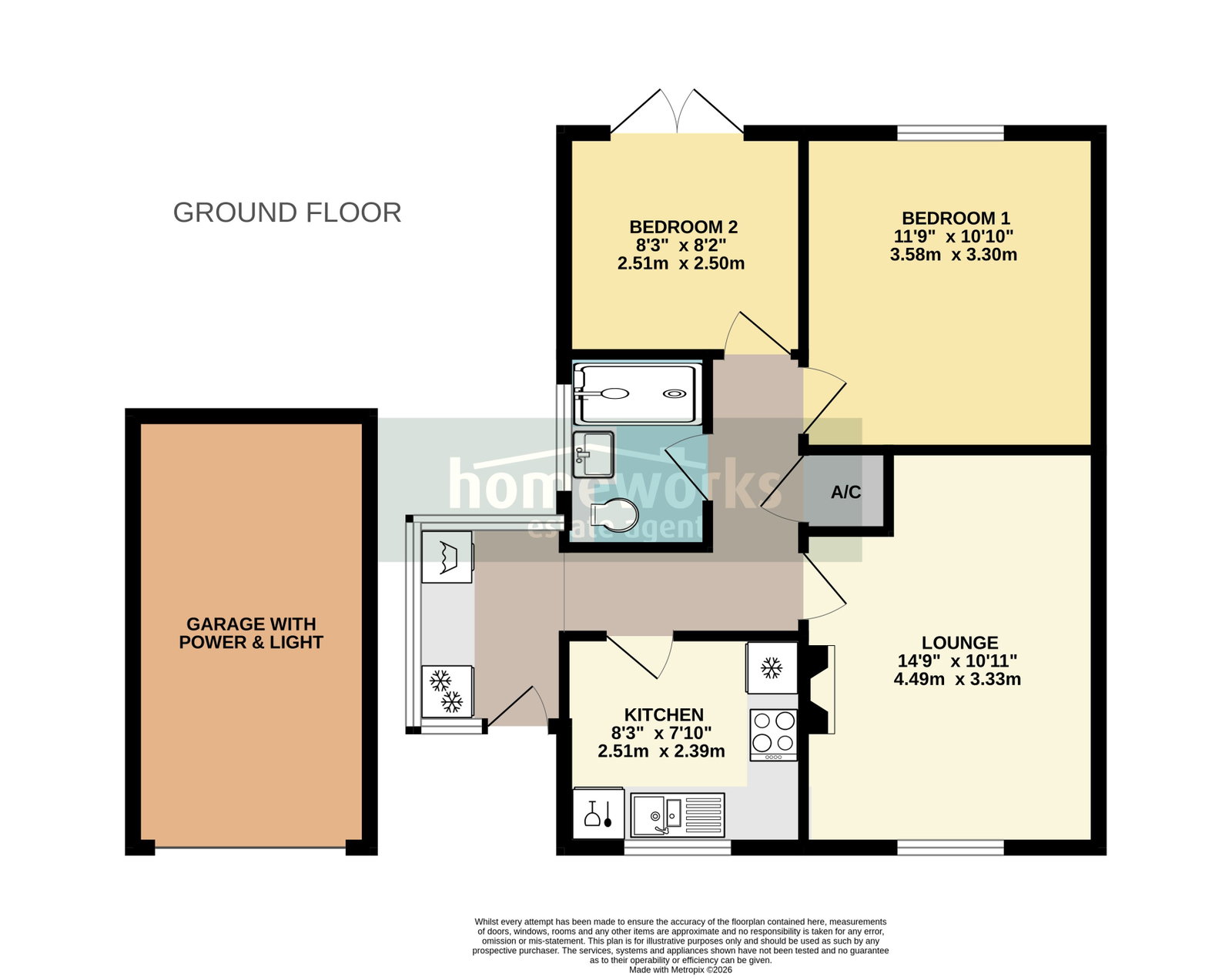 2, George Eliot Way, Dereham floorplan
