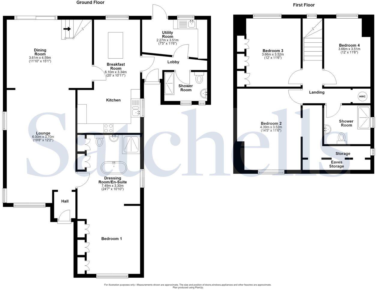 Castles Close, Hitchin floorplan