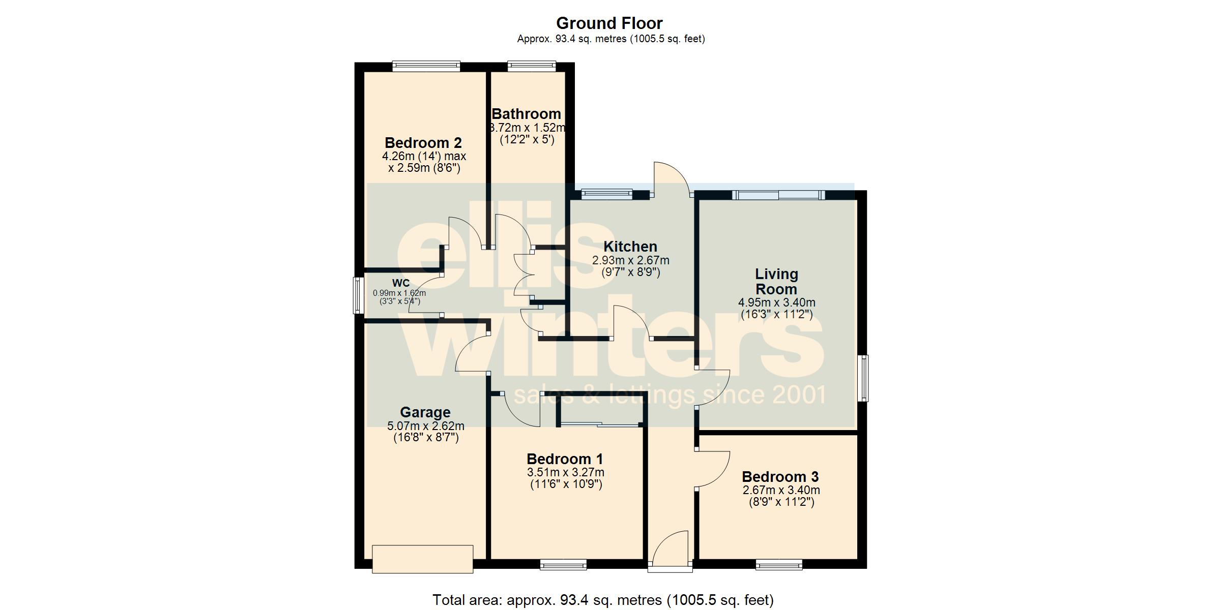 8, Linden Drive, Chatteris floorplan