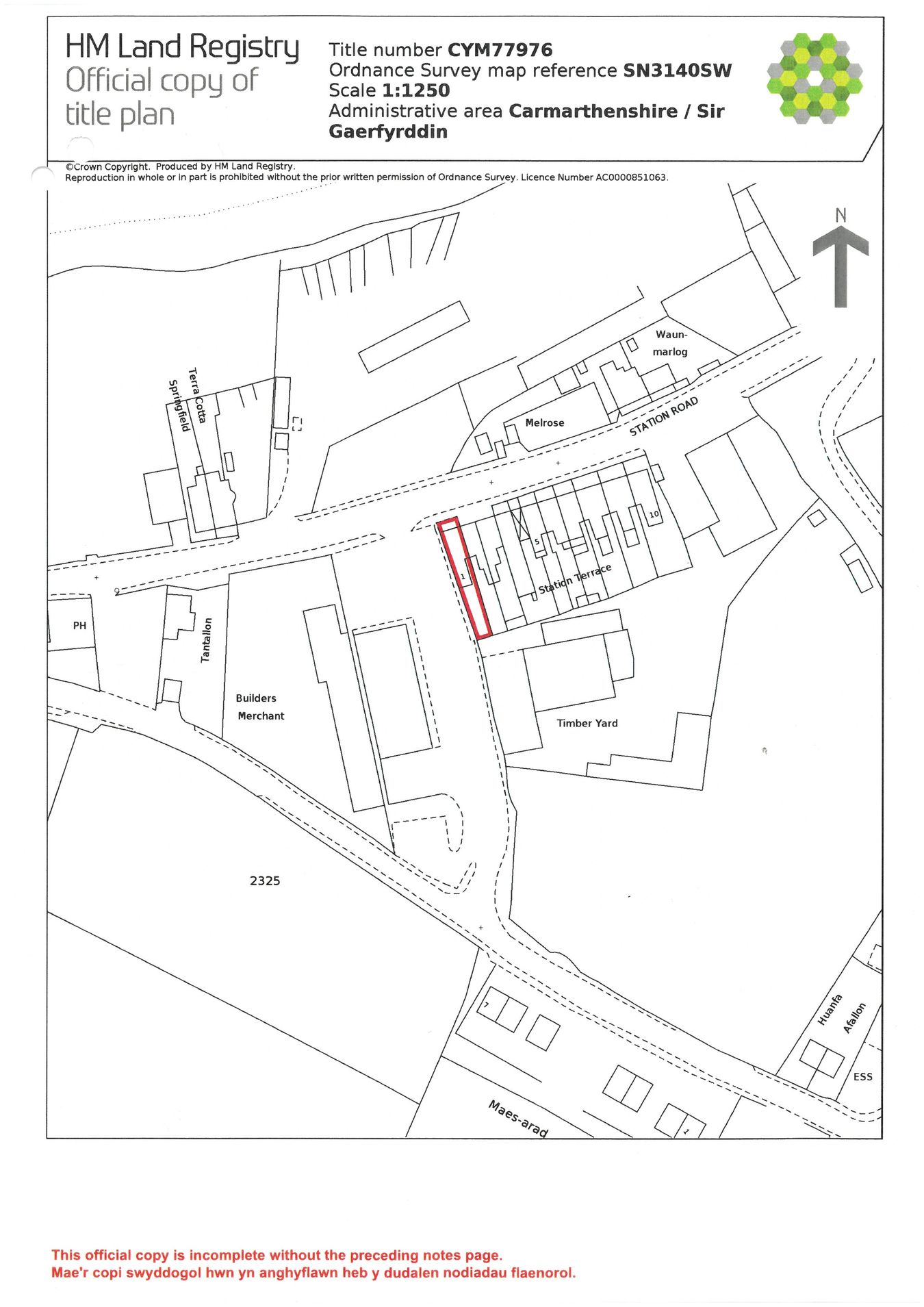 Station Road, Newcastle Emlyn floorplan