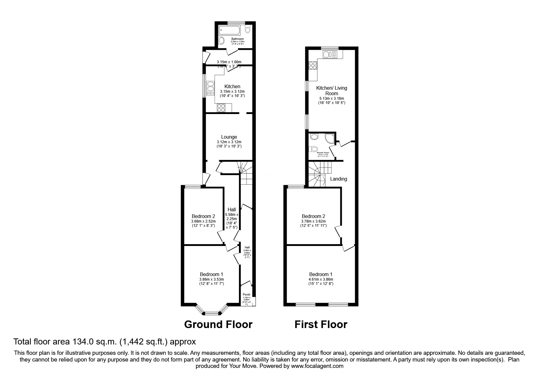207, Newhampton Road East, West Midlands floorplan