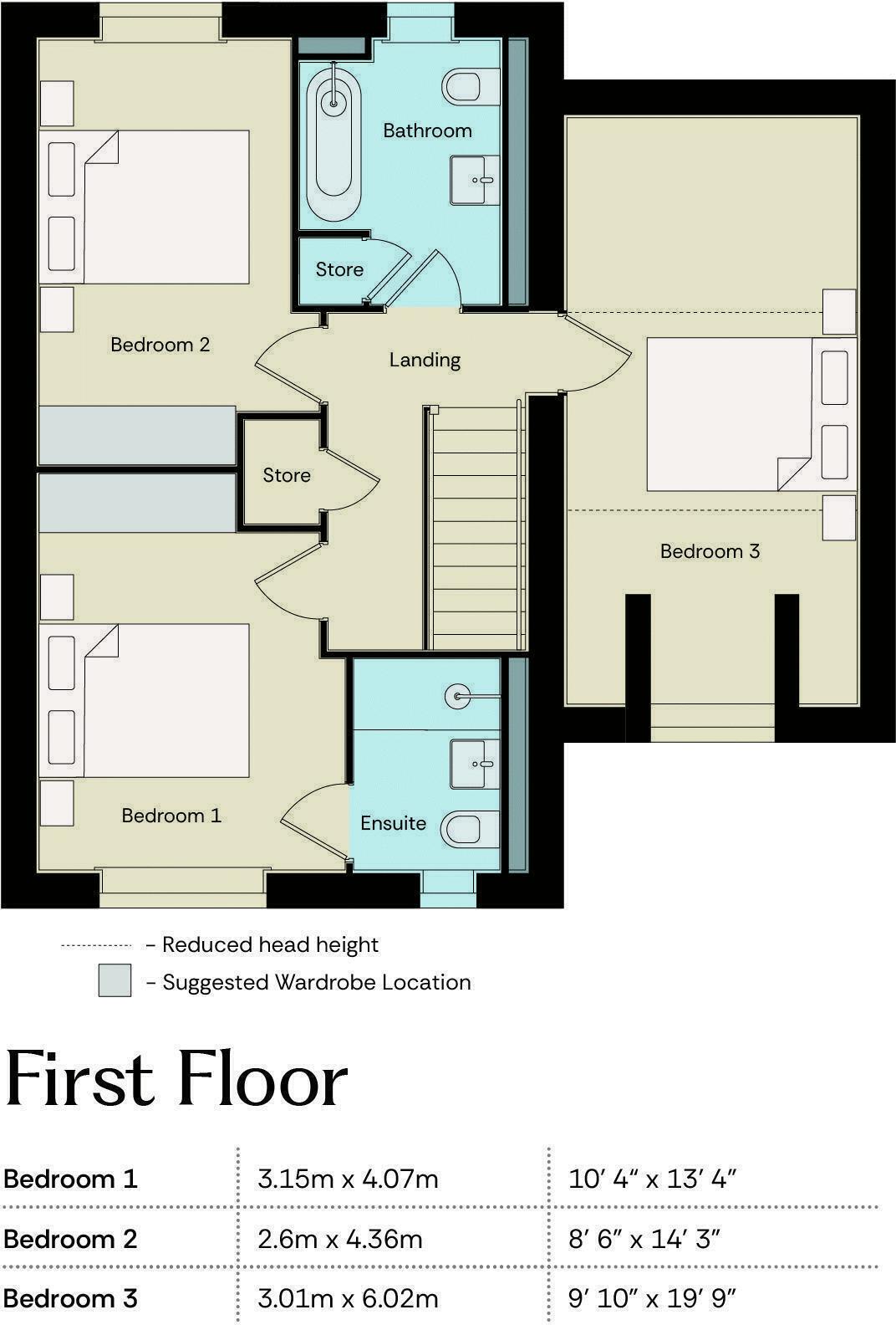 Plot 408 Aysgarth, Rawcliffe Road, Goole floorplan
