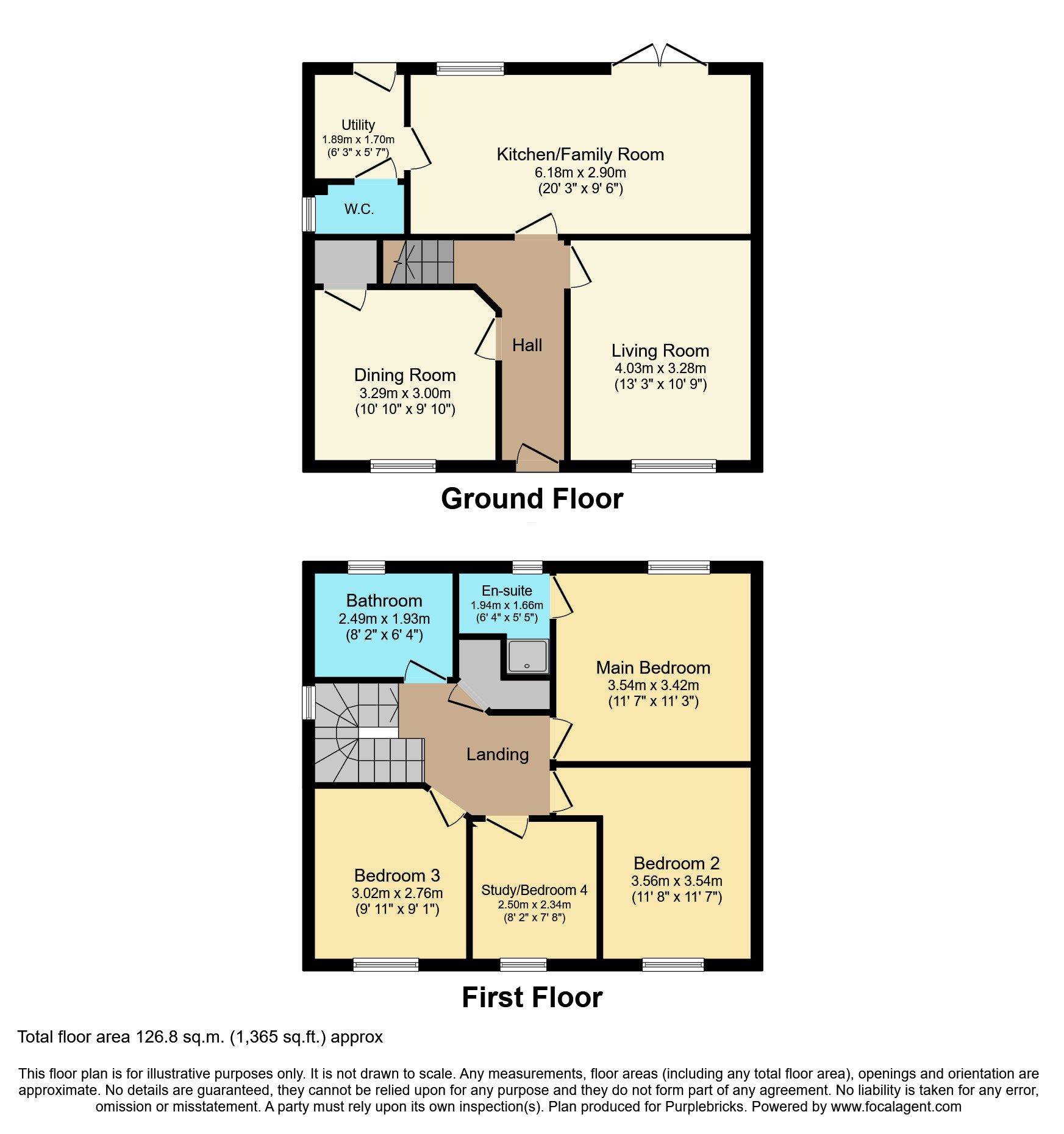 15, Holt Way, Boulton Moor floorplan