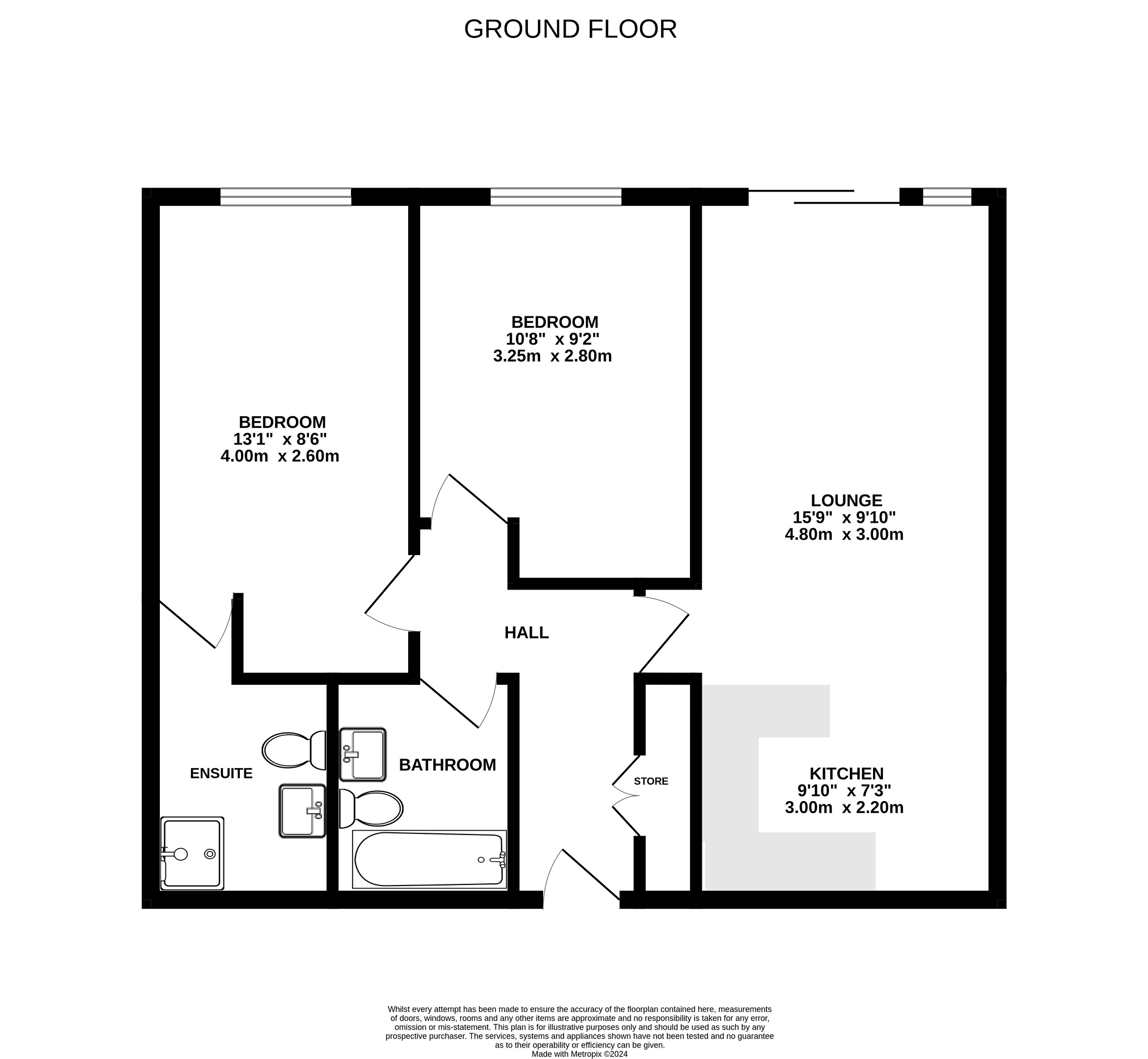 Flat 1, Cara House, Whalley Range floorplan