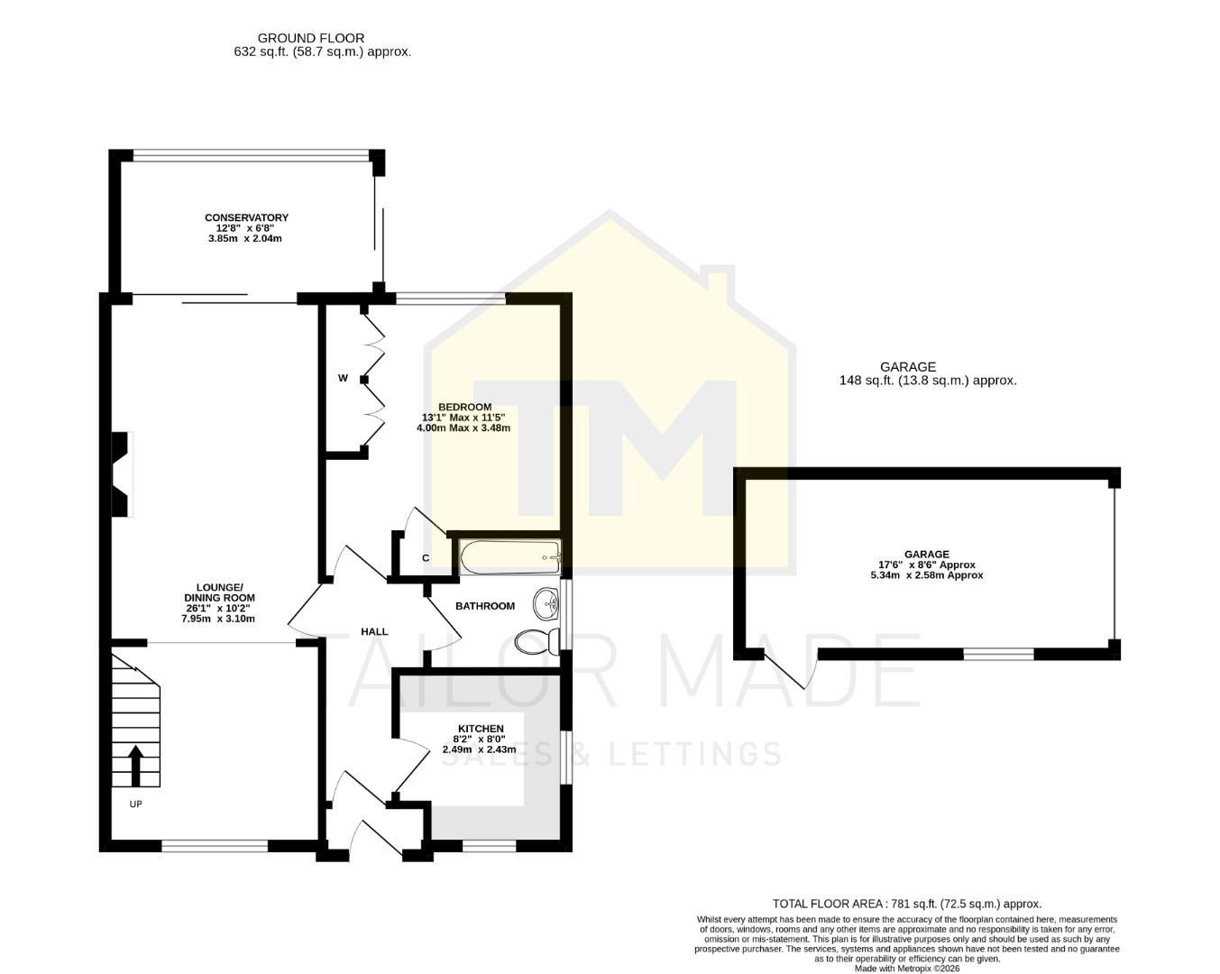 14, Beche Way, Coventry floorplan