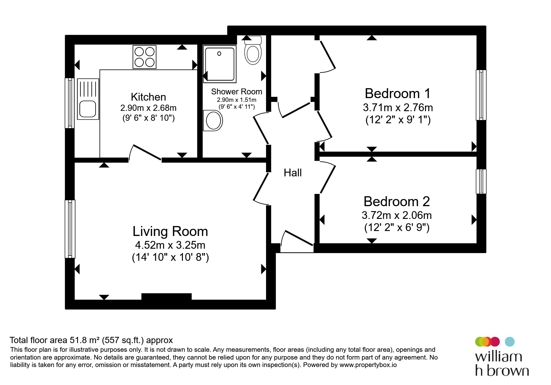 5, Elmhurst Court, Northampton floorplan