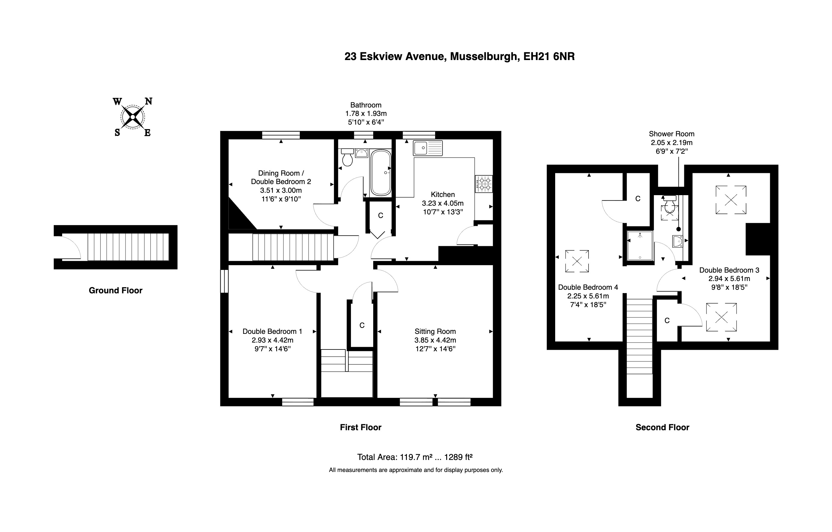 23, Eskview Avenue, Musselburgh floorplan