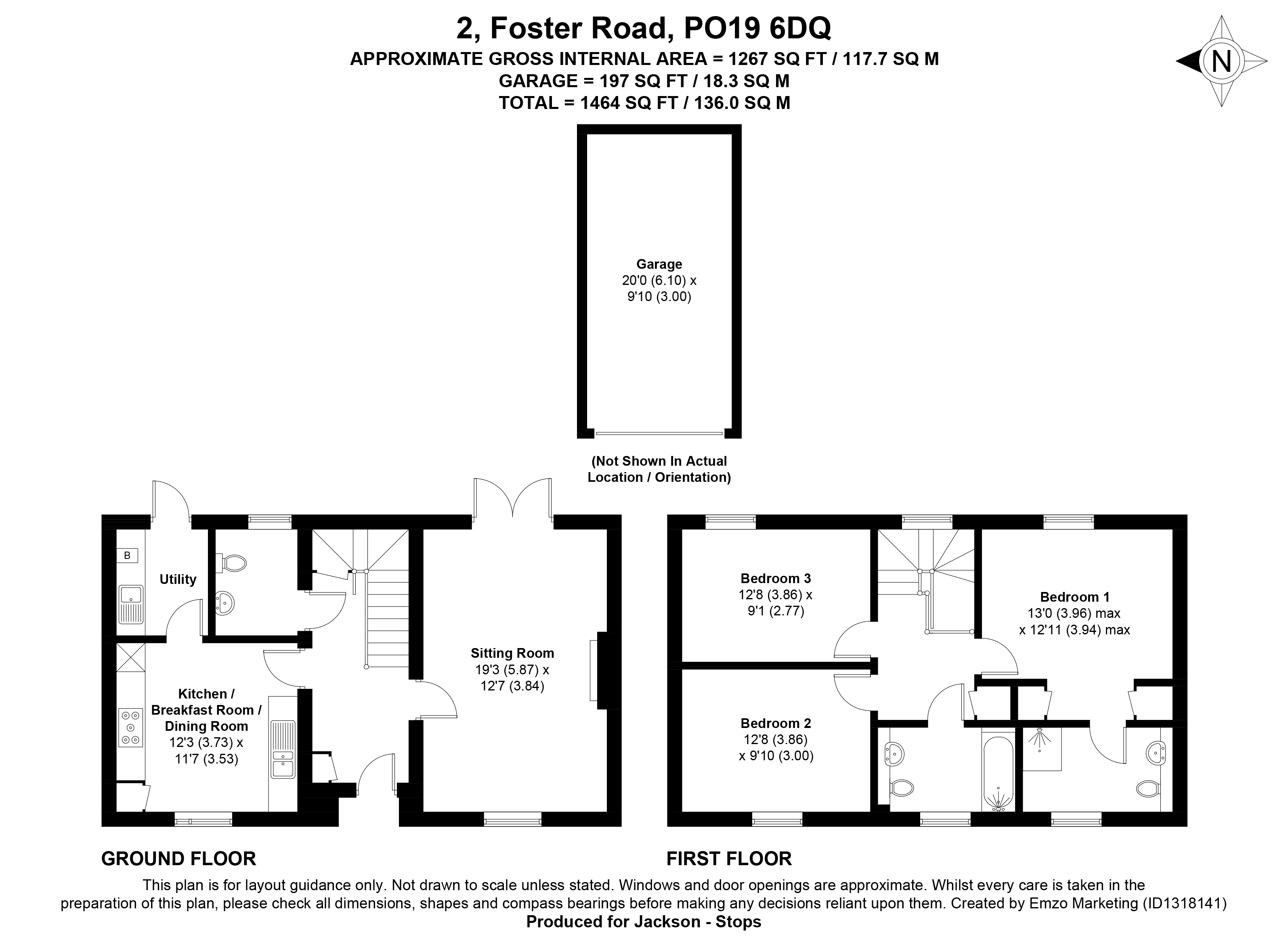 2, Foster Road, West Sussex floorplan
