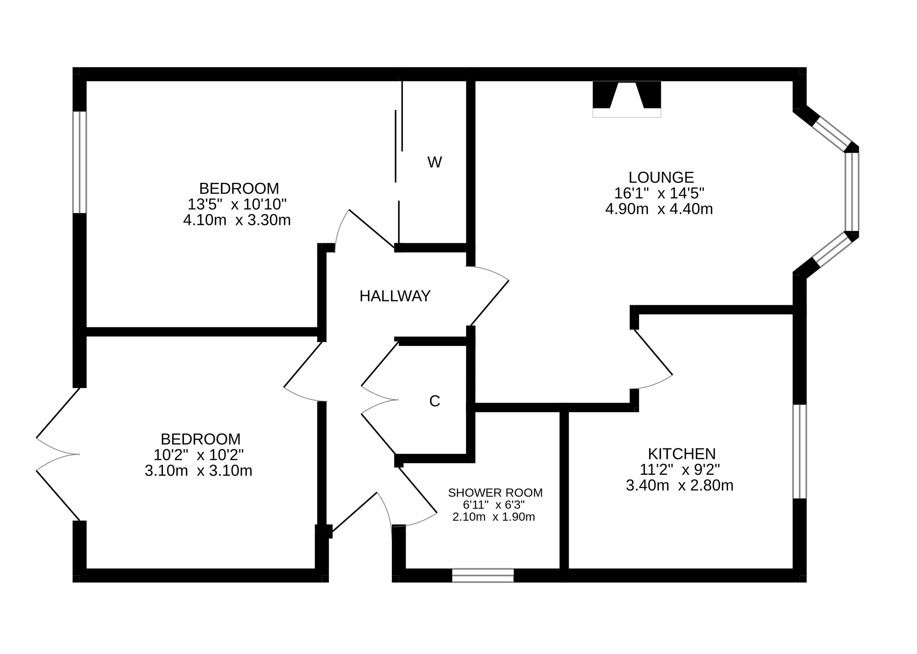 57, Tay Avenue, Comrie, Crieff floorplan