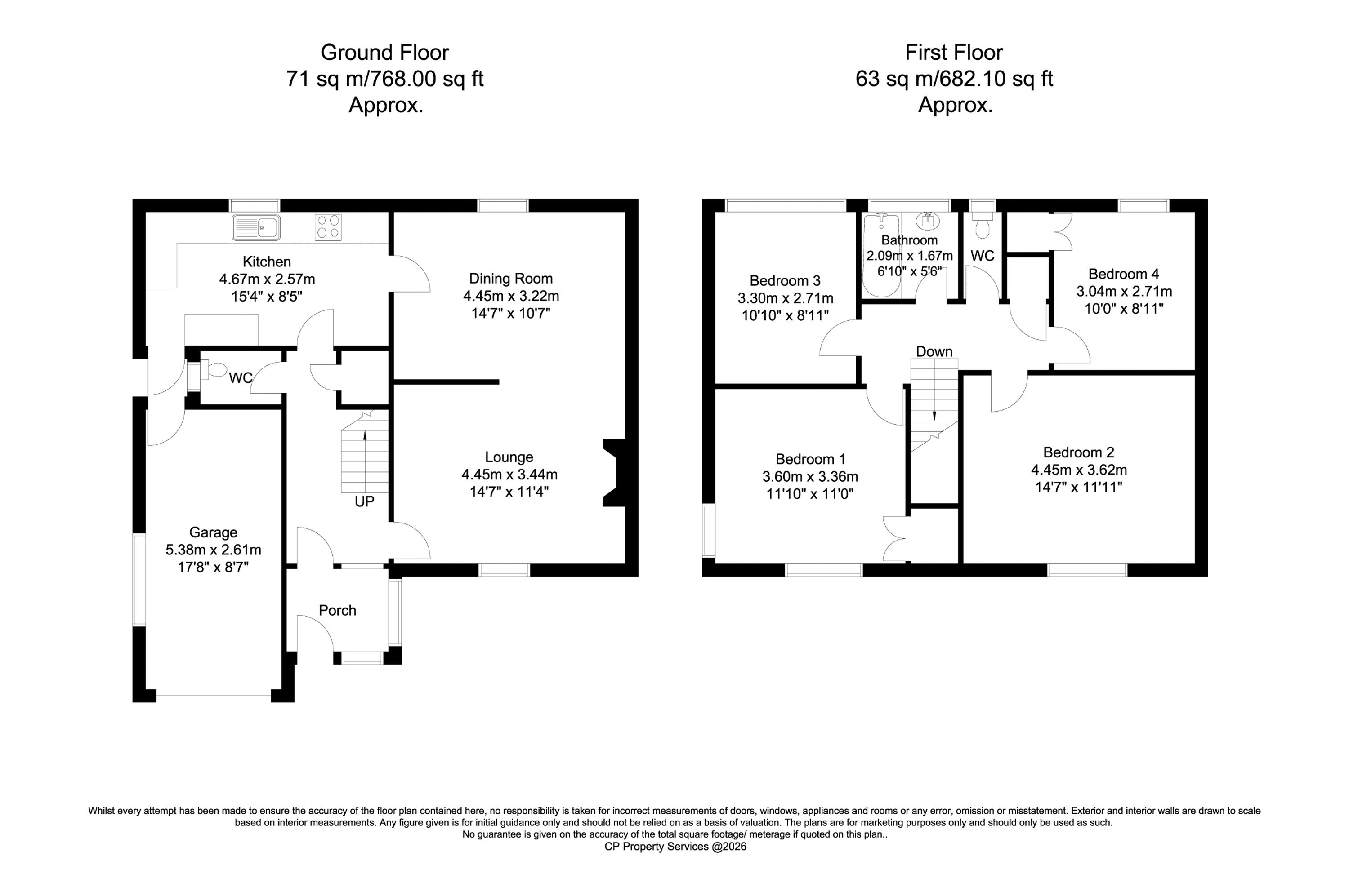 4, St. Martins Road, Retford floorplan