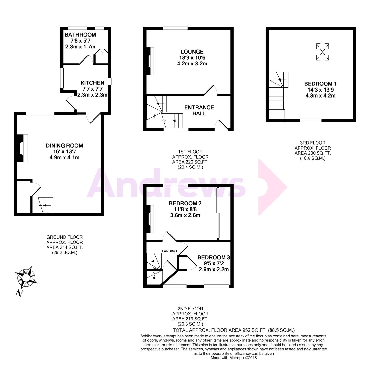 3 Bedrooms End terrace house for sale in Slad Road, Stroud, Gloucestershire GL5