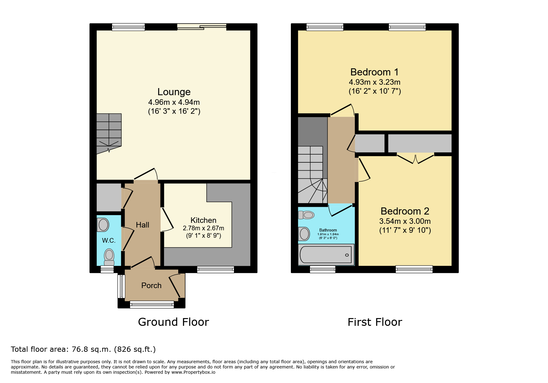 40 Shire Close, Leicester floorplan