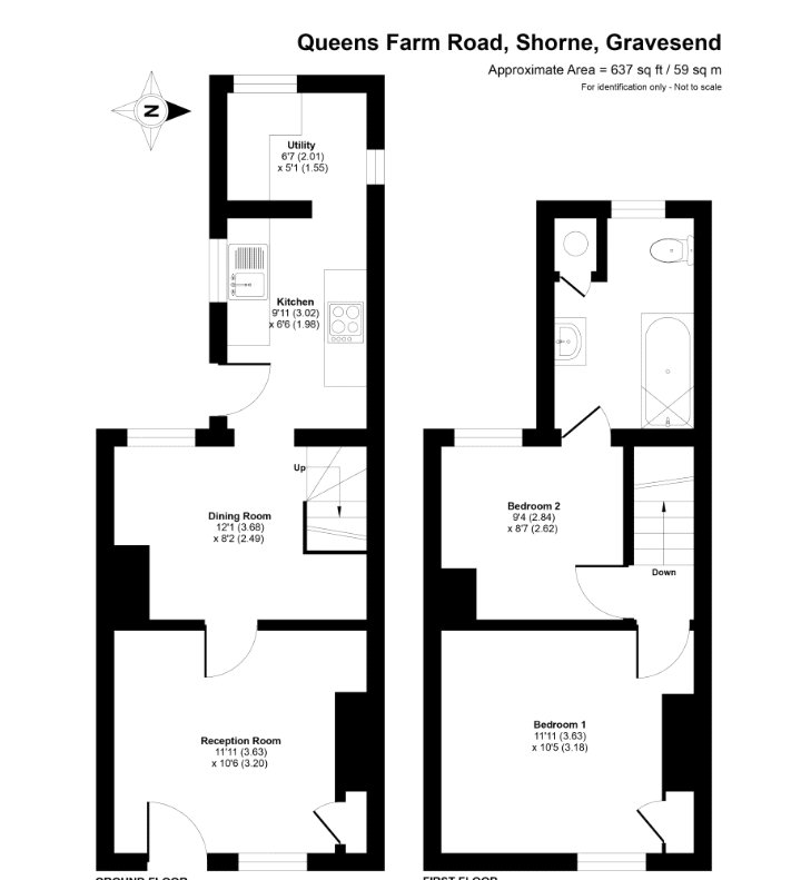 Queens Farm Road, Kent floorplan