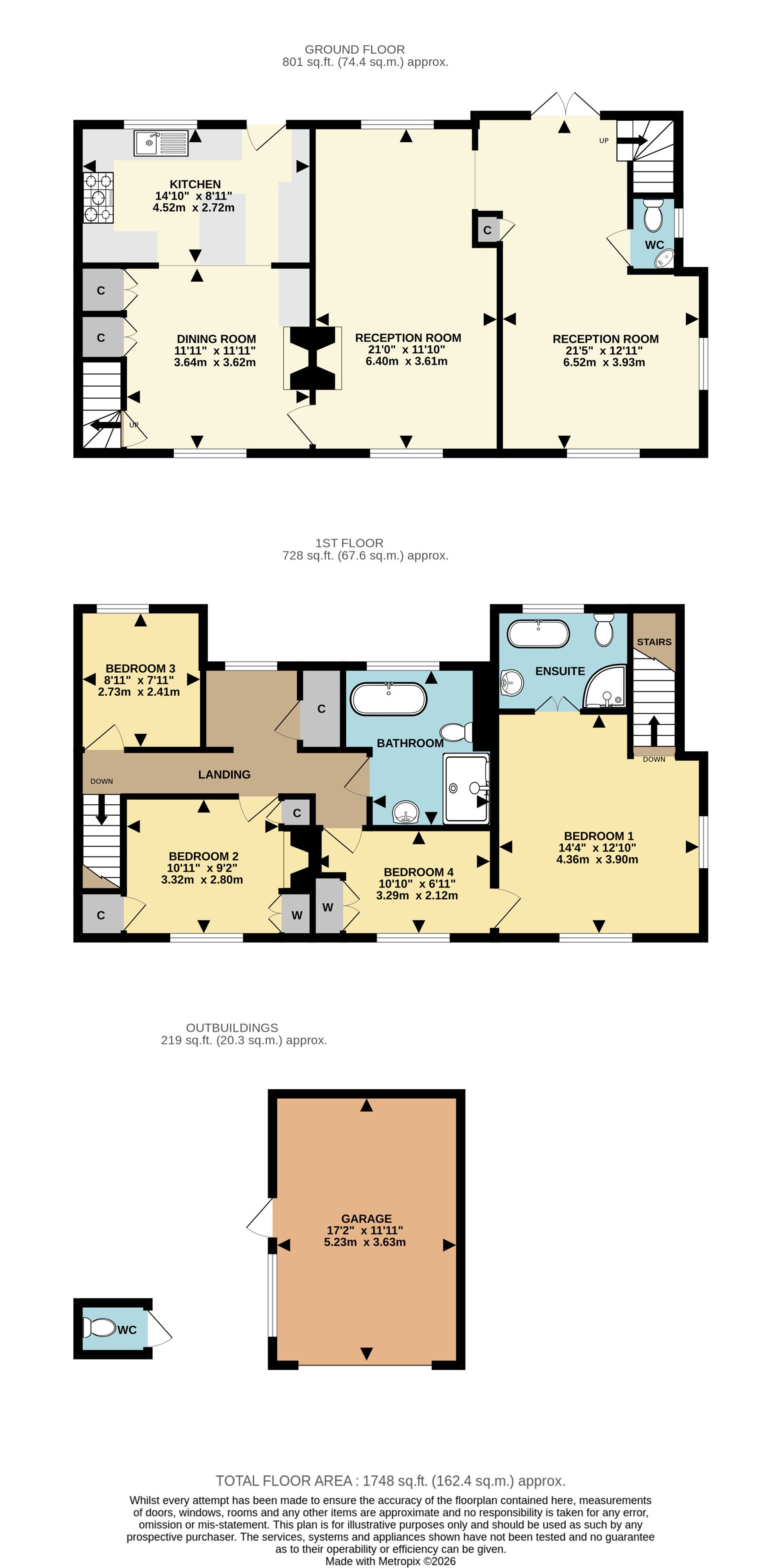Oak Cottage Lower Road, Sittingbourne floorplan