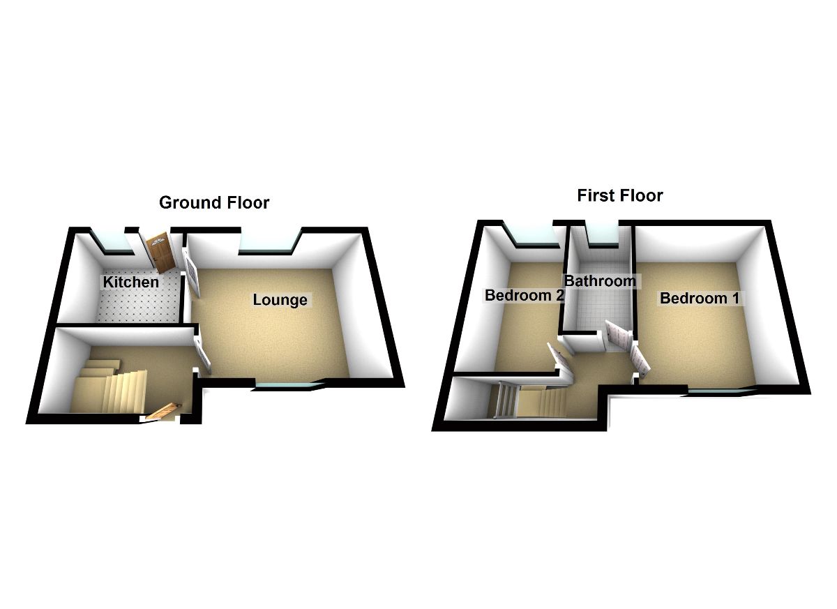 Whitehall Grove, Drighlington, Bradford BD11, 2 bedroom end terrace