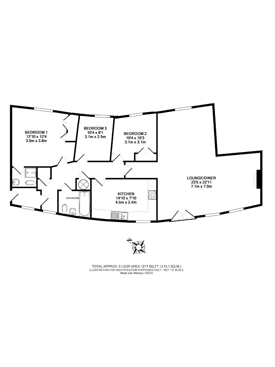 37, Martins Court, North Yorkshire floorplan