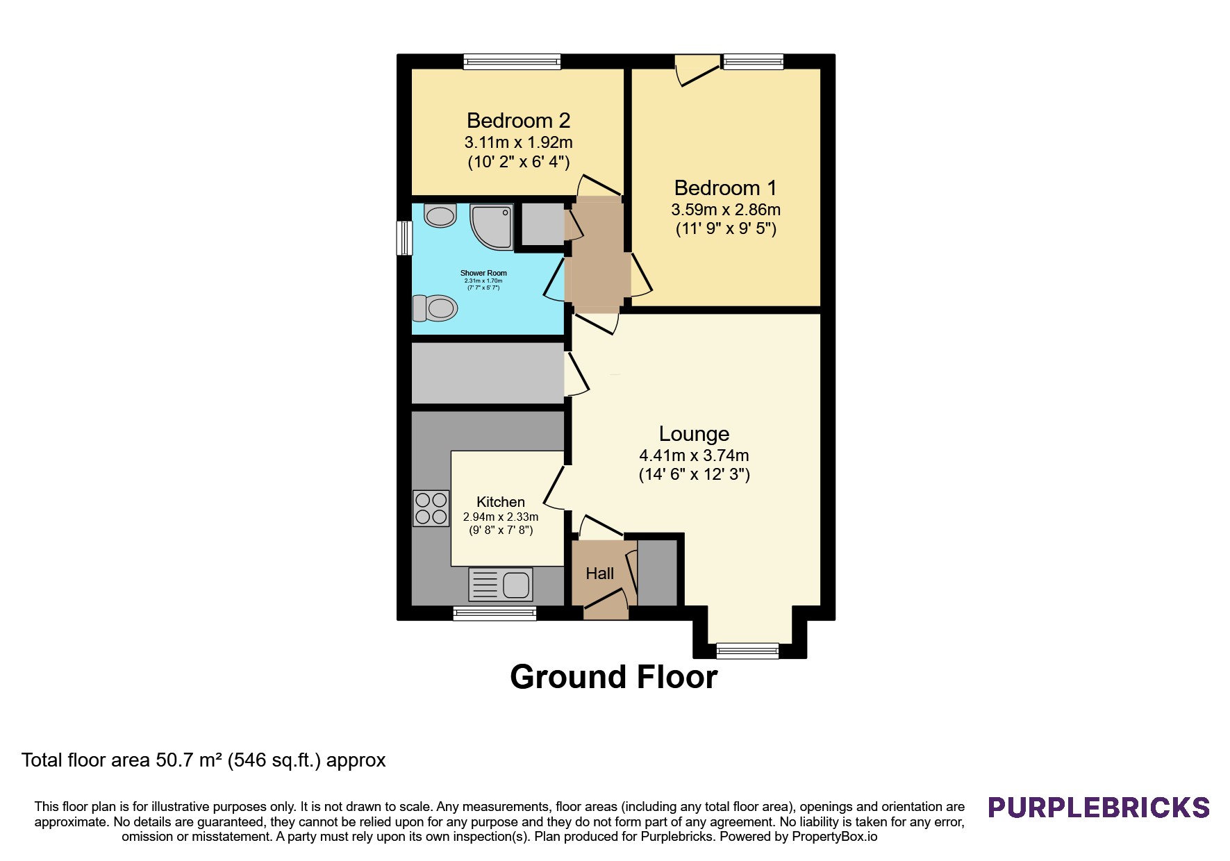 34, Tinningham Close, Manchester floorplan