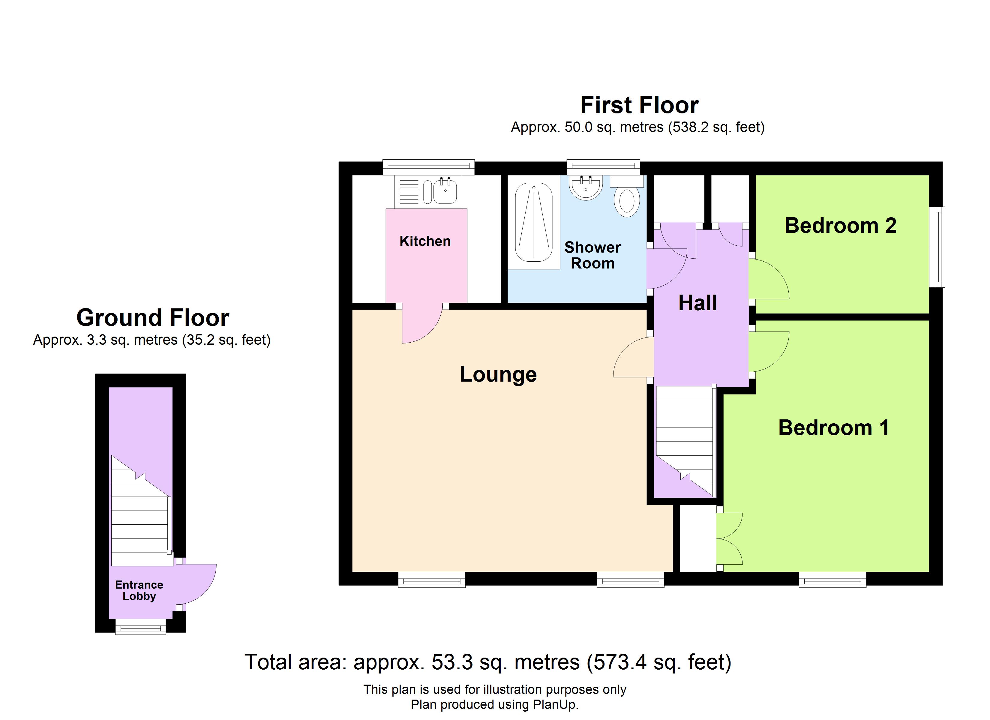 St. Albans Court, Wickersley, Rotherham, South Yorkshire S66, 2 bedroom