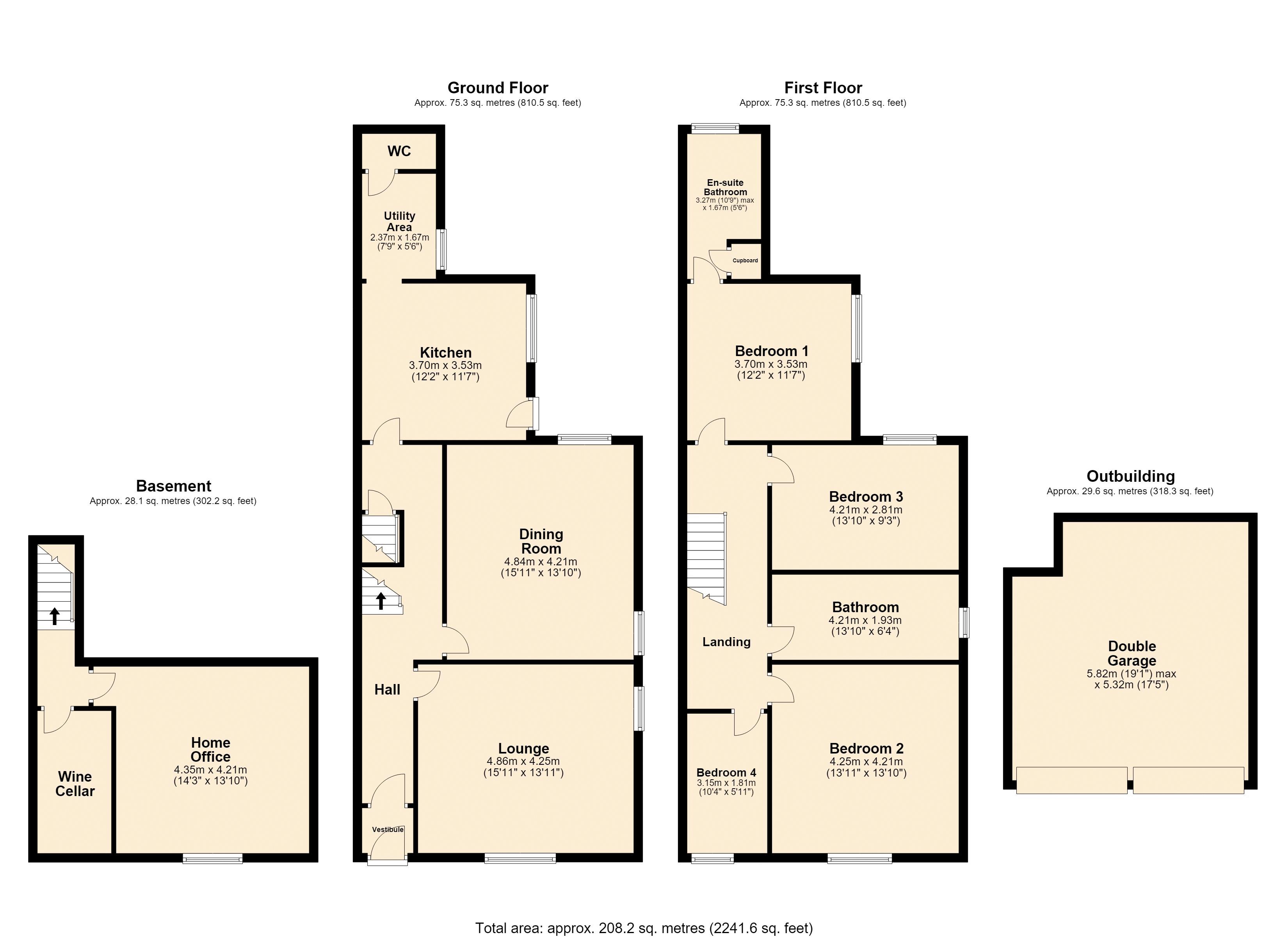686, Whitworth Road, Rochdale floorplan