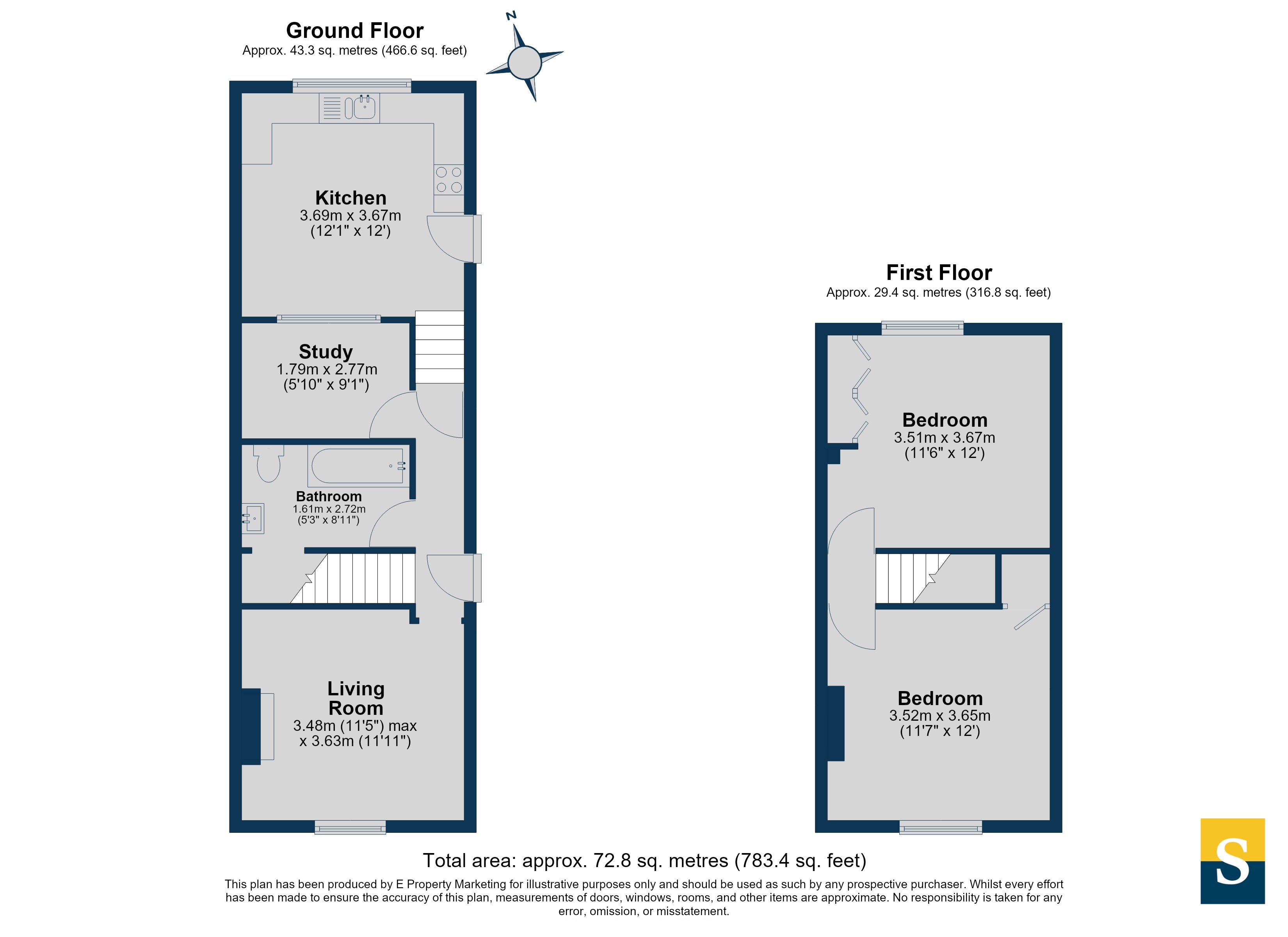 104, Camelsdale Road, West Sussex floorplan