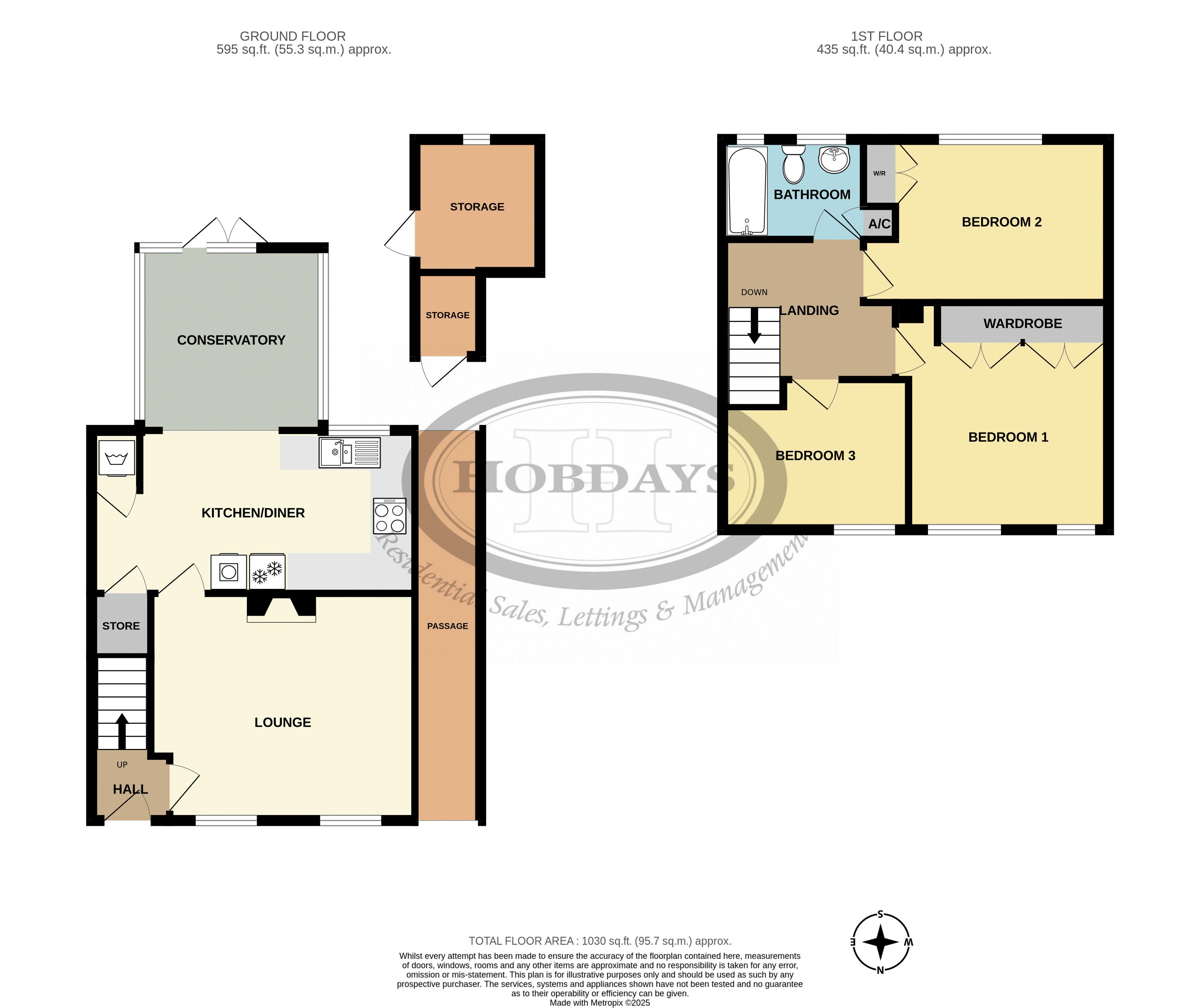 102, Carpenter Way, Potters Bar floorplan