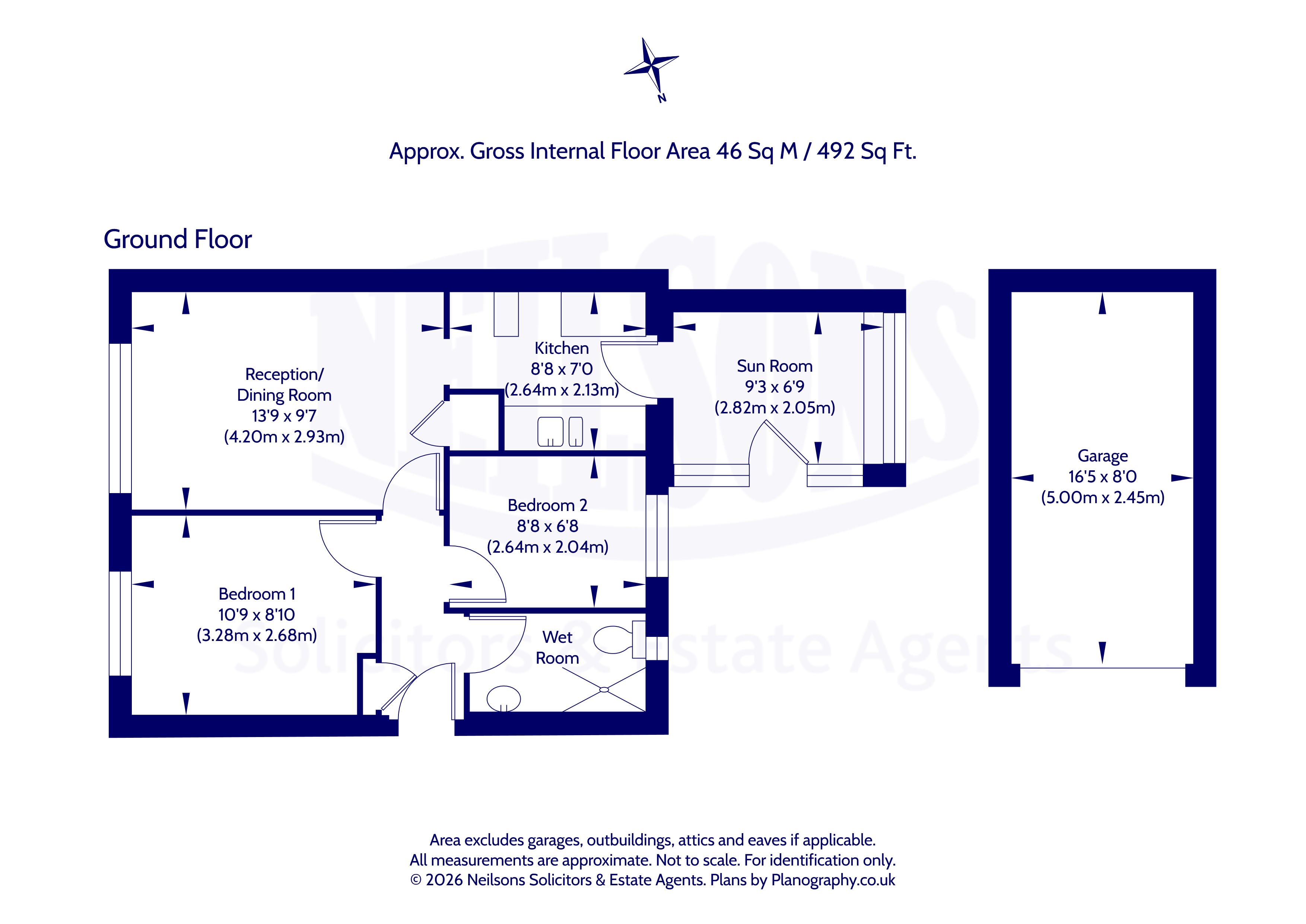 46, Craigs Park, Edinburgh floorplan