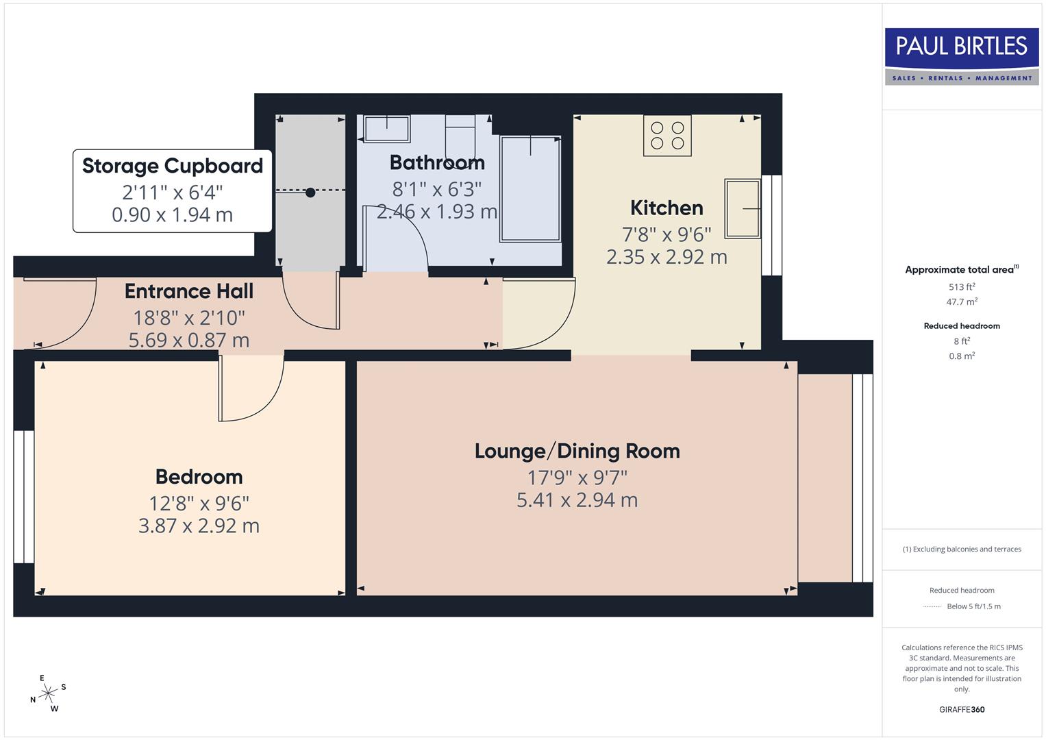 19 Legwood Court, Flixton Road, Manchester floorplan