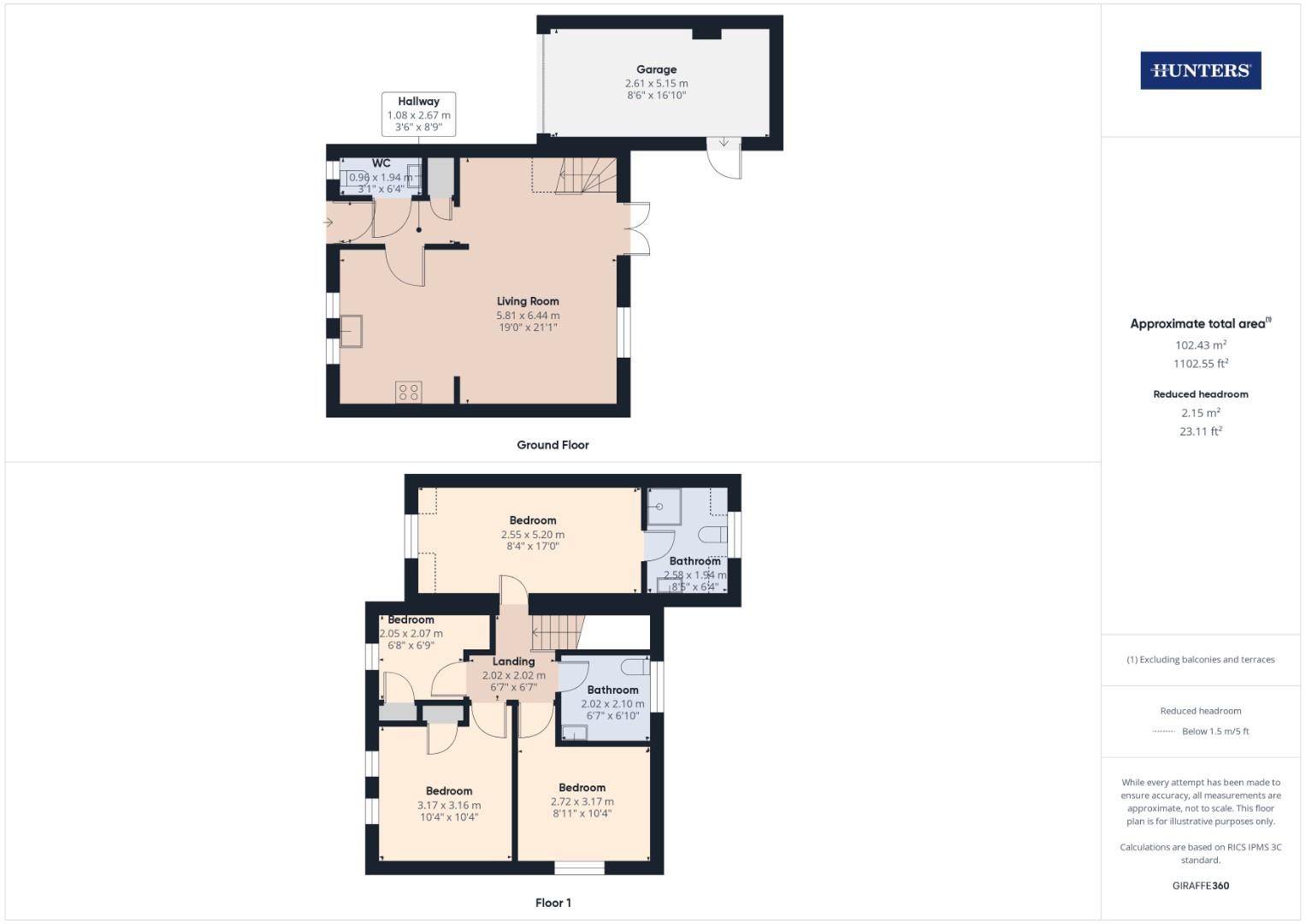 36, Tamarisk Gardens, Southampton floorplan