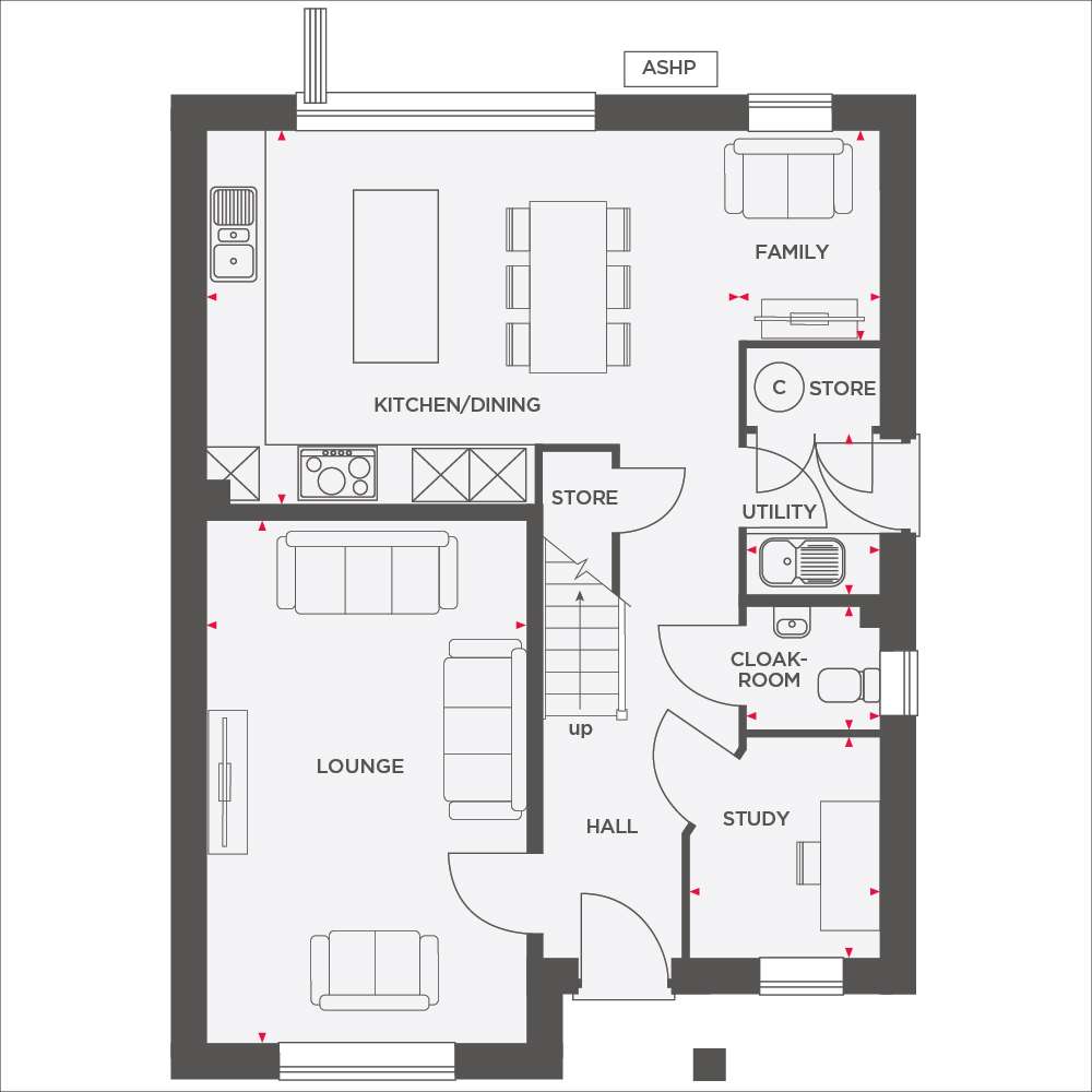 48, Station Road, Purton floorplan
