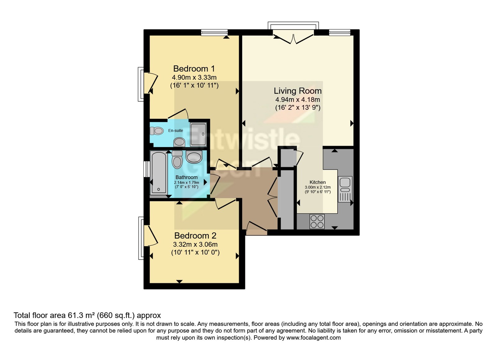 31 Gull House,, Mears Beck Close, Morecambe floorplan