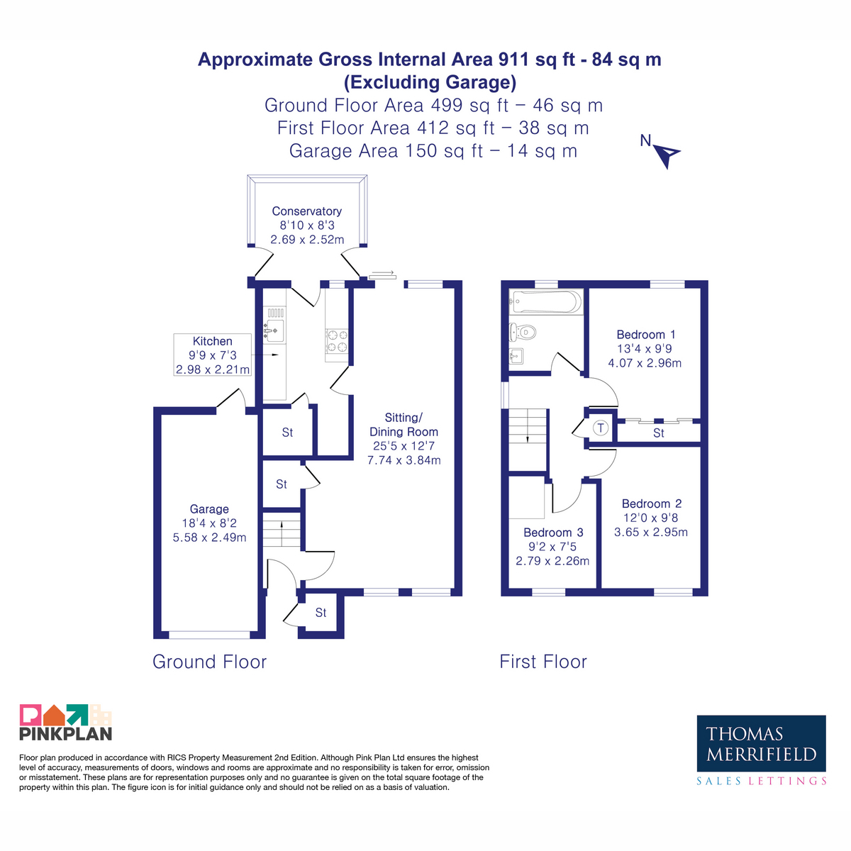 9, Roundham Close, Kidlington floorplan